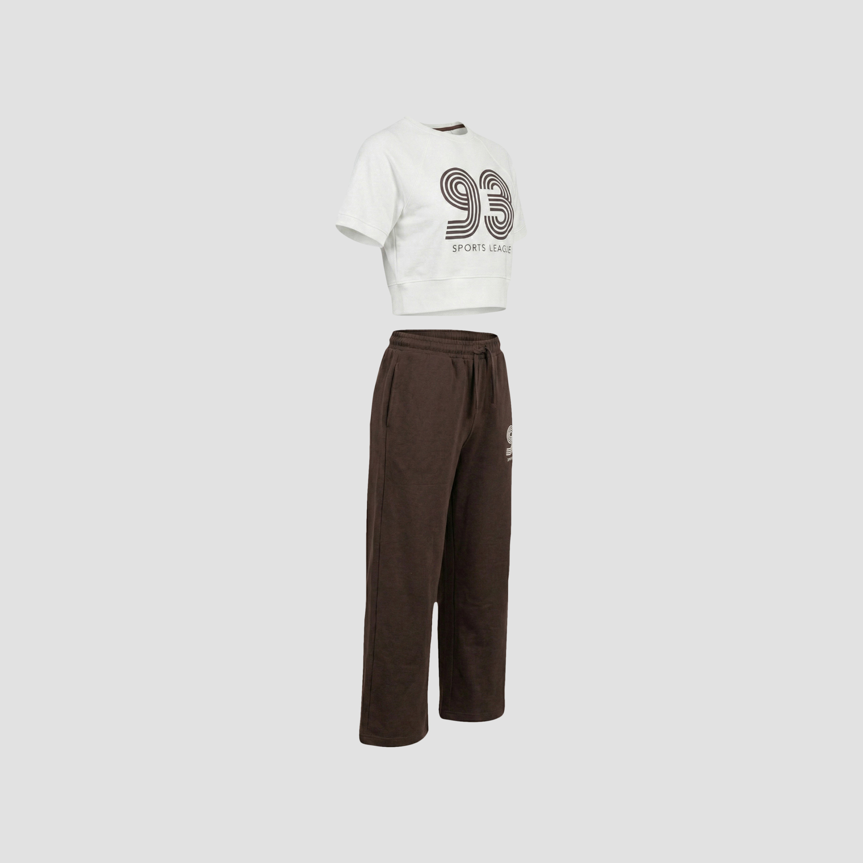 Victor and Jane 93 Sports League T-Shirt & Pants Set-girls-clothing-setsandcoords-image-3
