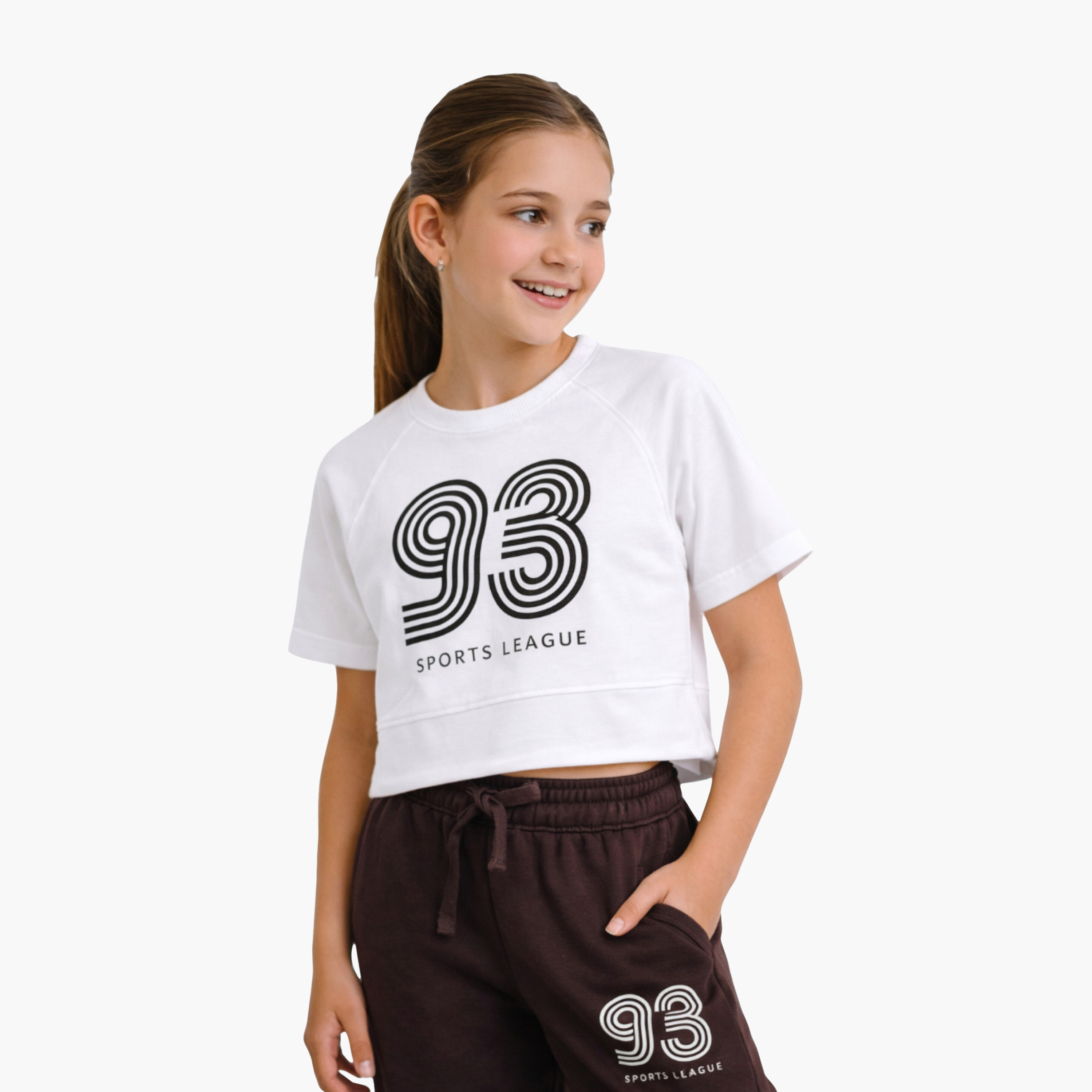 Victor and Jane 93 Sports League T-Shirt & Pants Set-girls-clothing-setsandcoords-image-5