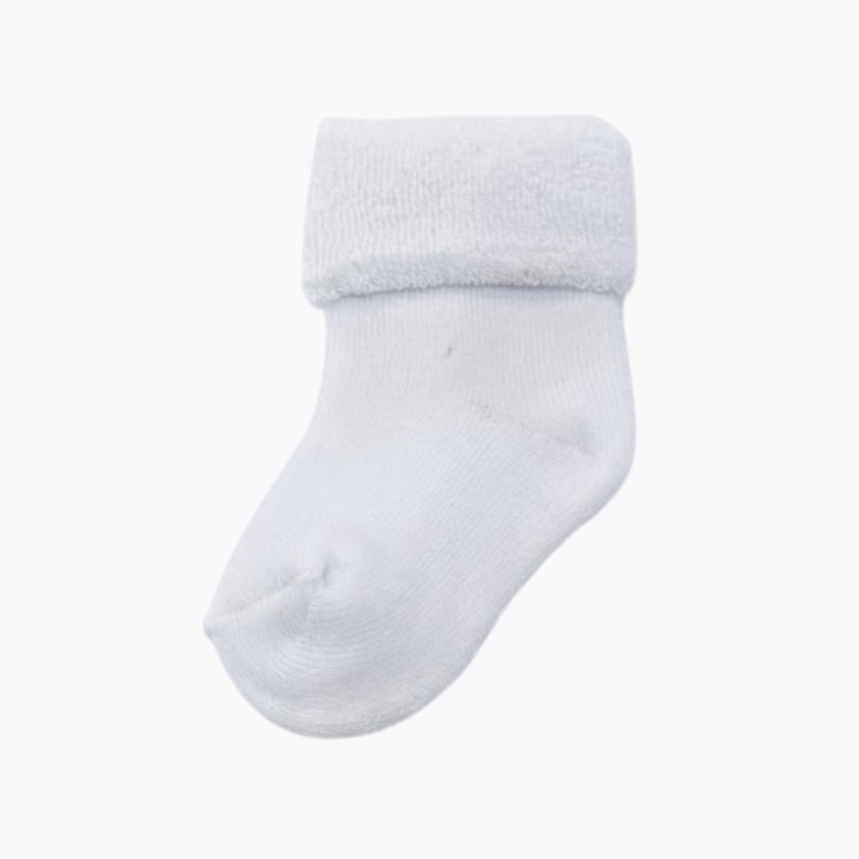 طقم جوارب قطنية مسامية بحافة ملفوفة 4 أزواج من فيكتور آند جين-boys-accessories-socks-image-2