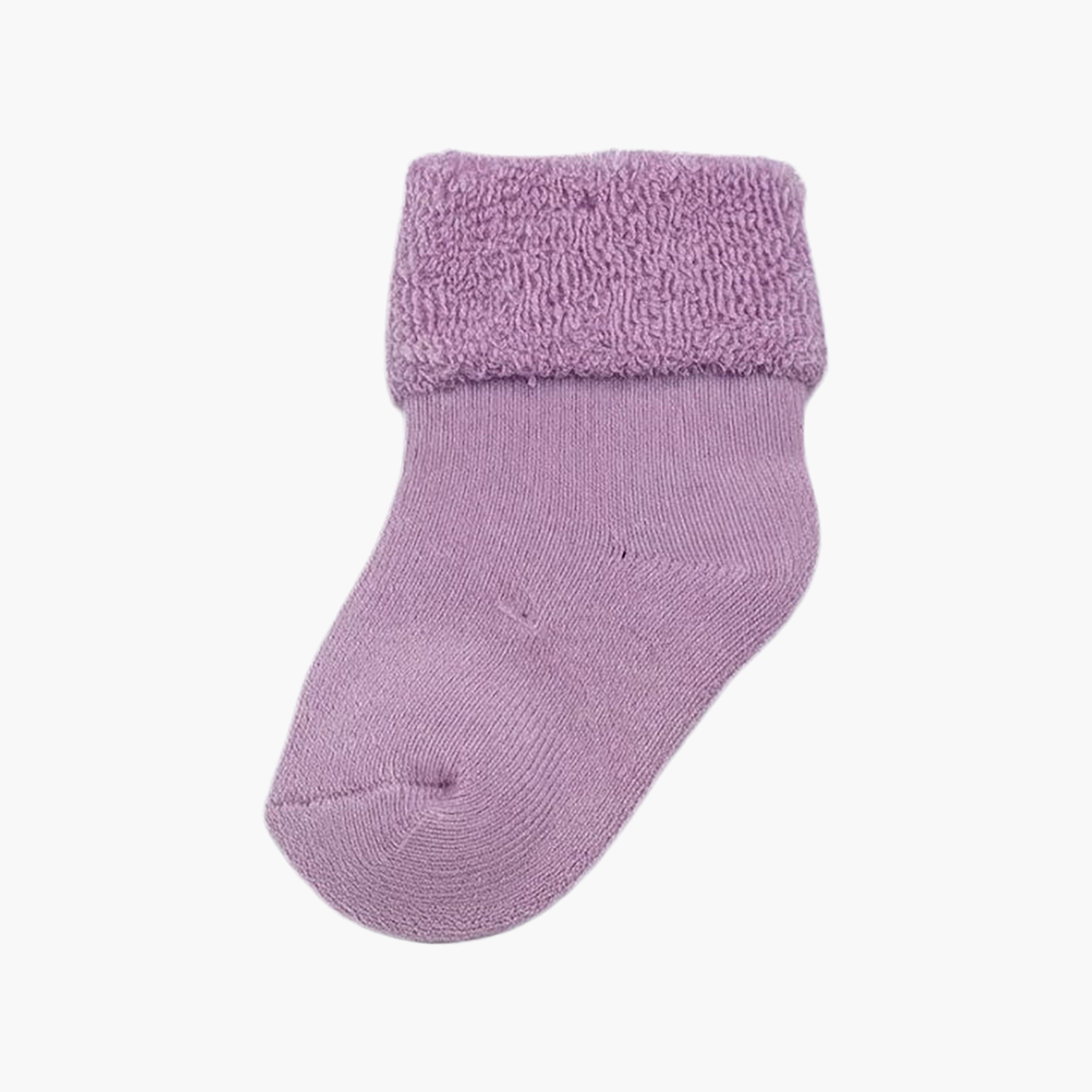 طقم جوارب قطنية مسامية بحافة ملفوفة 4 أزواج من فيكتور آند جين-girls-accessories-socks-image-3