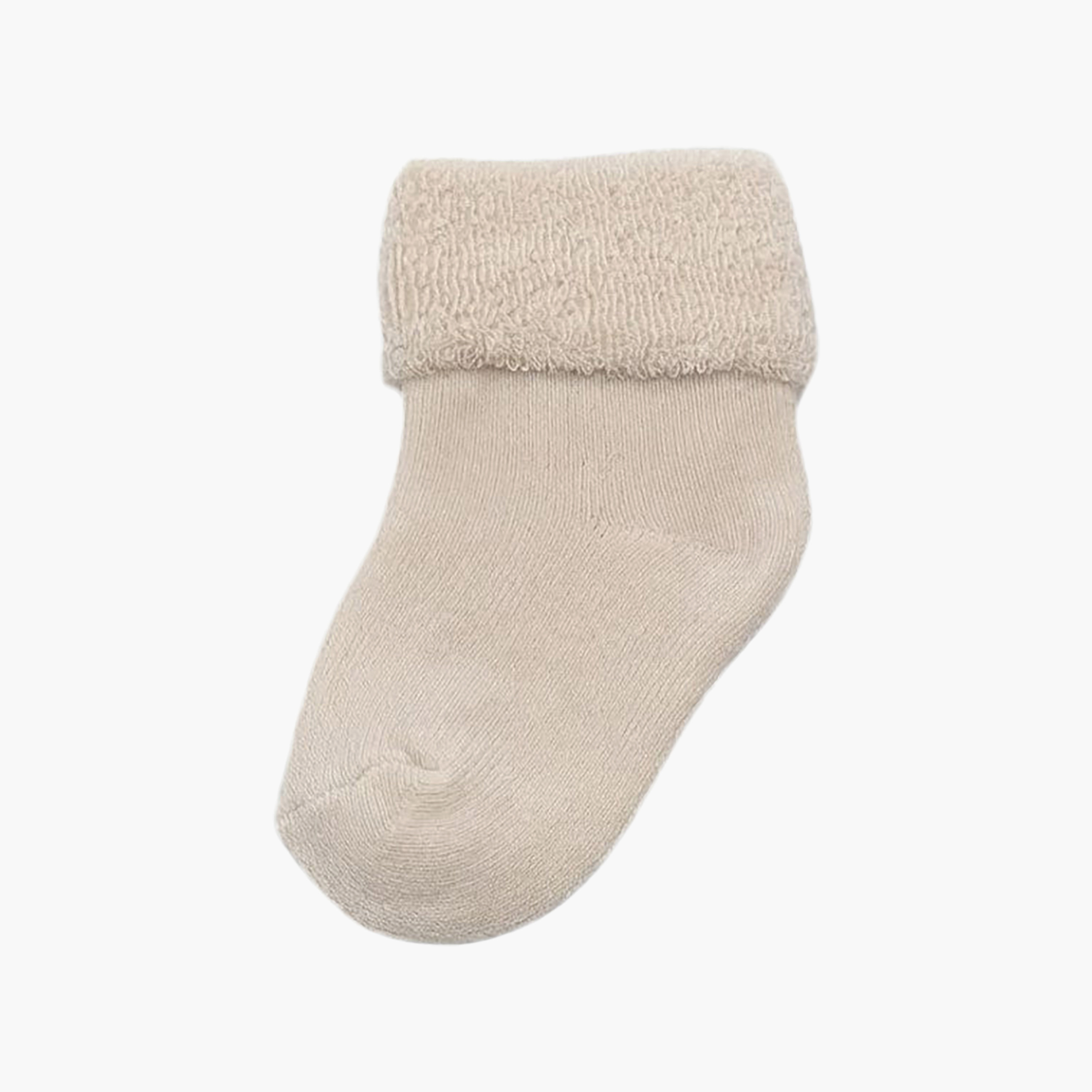 طقم جوارب قطنية مسامية بحافة ملفوفة 4 أزواج من فيكتور آند جين-girls-accessories-socks-image-4
