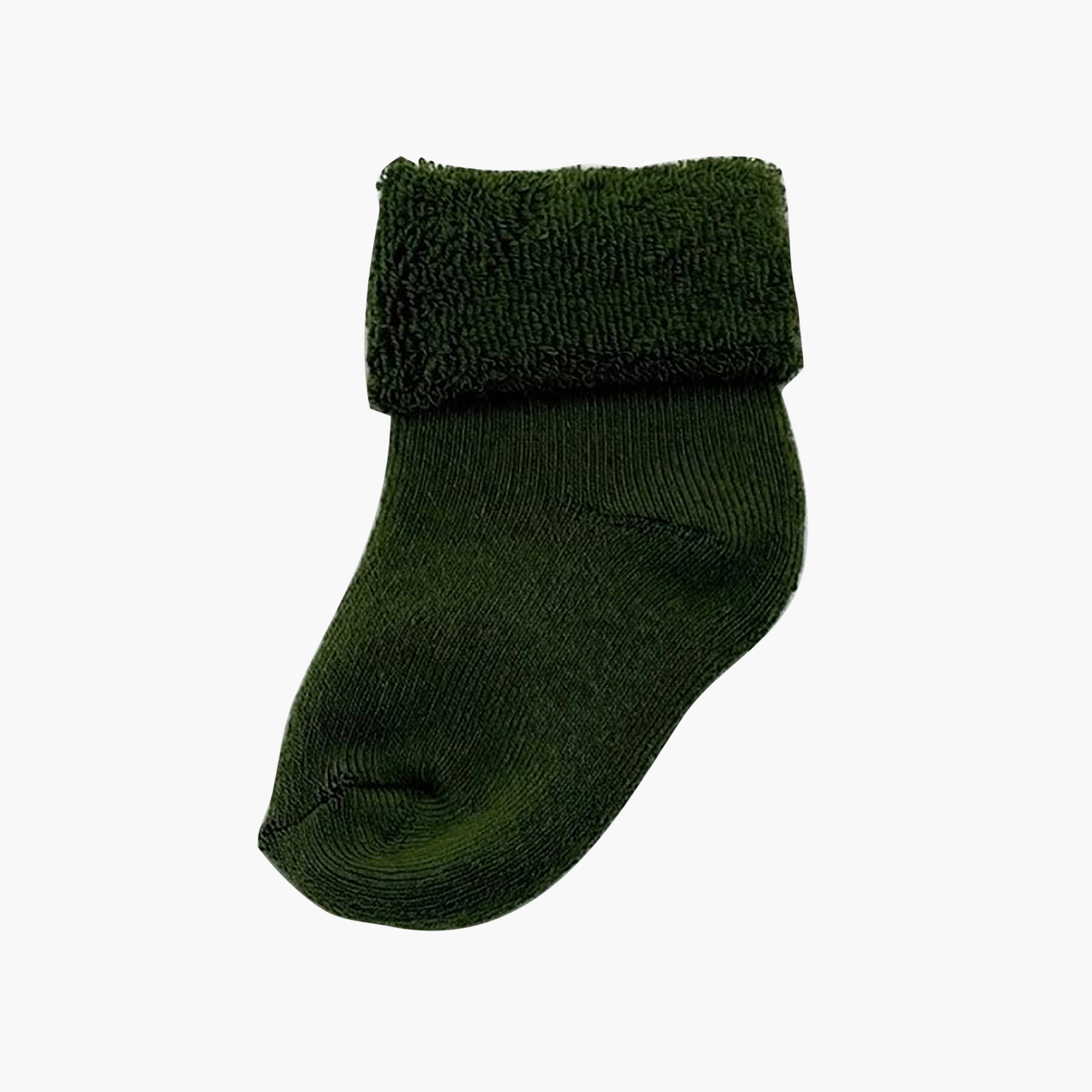 طقم جوارب قطنية مسامية بحافة ملفوفة 4 أزواج من فيكتور آند جين-baby-girls-accessories-socks-image-4