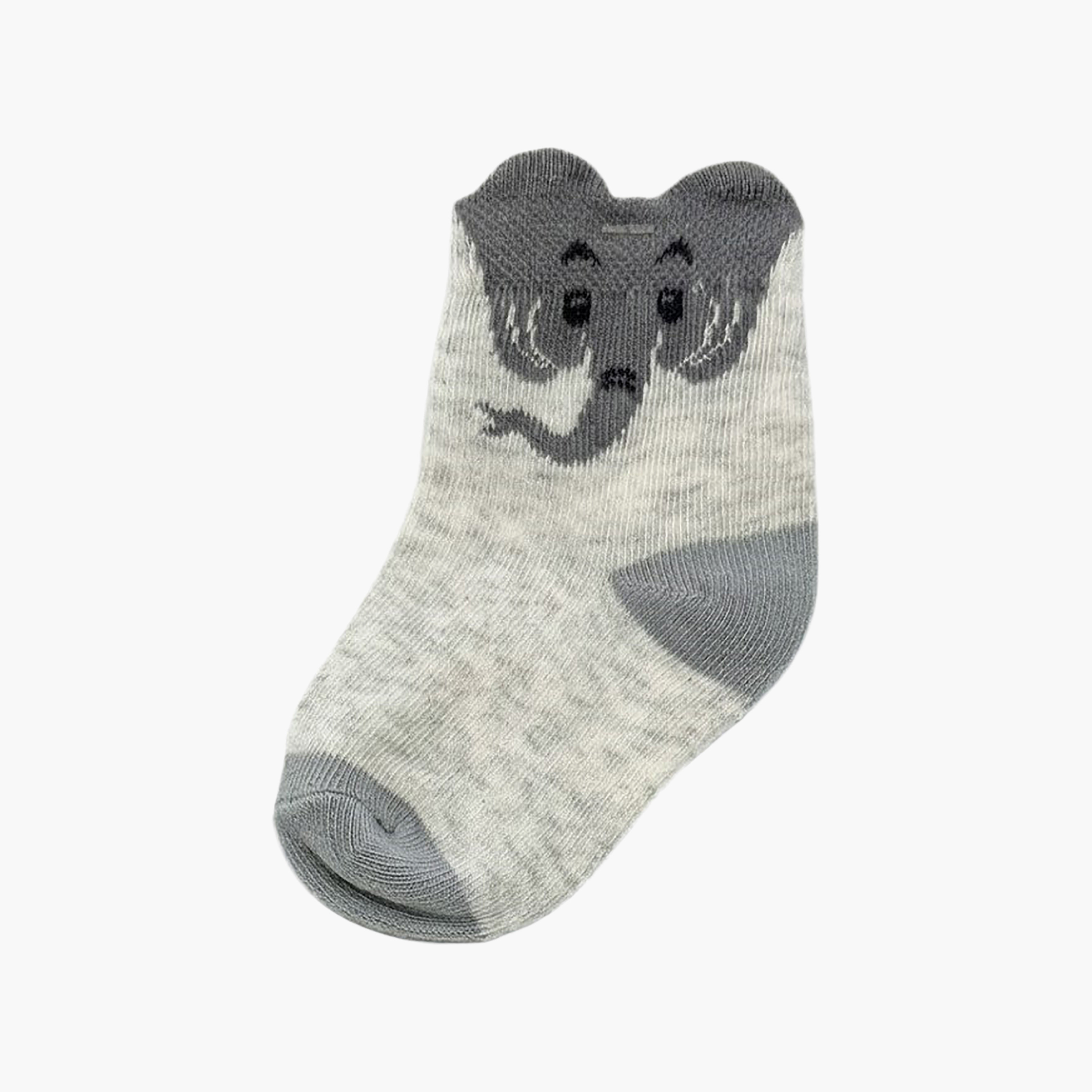 طقم جوارب قطنية مسامية مطبوعة 4 أزواج من فيكتور آند جين-boys-accessories-socks-image-4