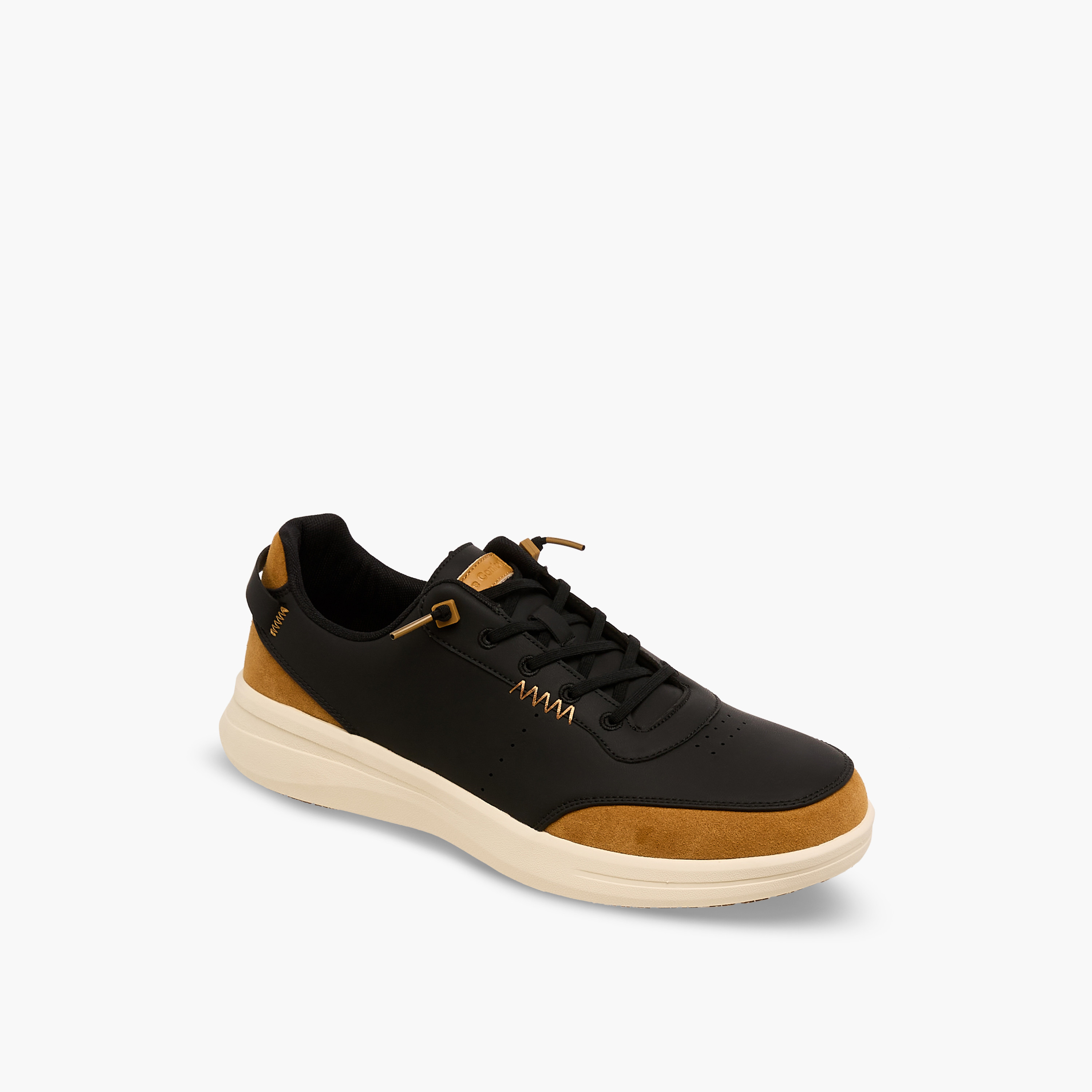 حذاء سنيكرز طول الكاحل برباط إغلاق للرجال من لو كونفورت-men-shoes-sneakers-image-2