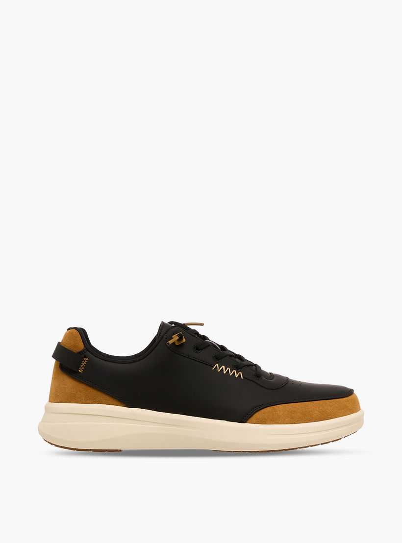 حذاء سنيكرز طول الكاحل برباط إغلاق للرجال من لو كونفورت-men-shoes-sneakers-image-3