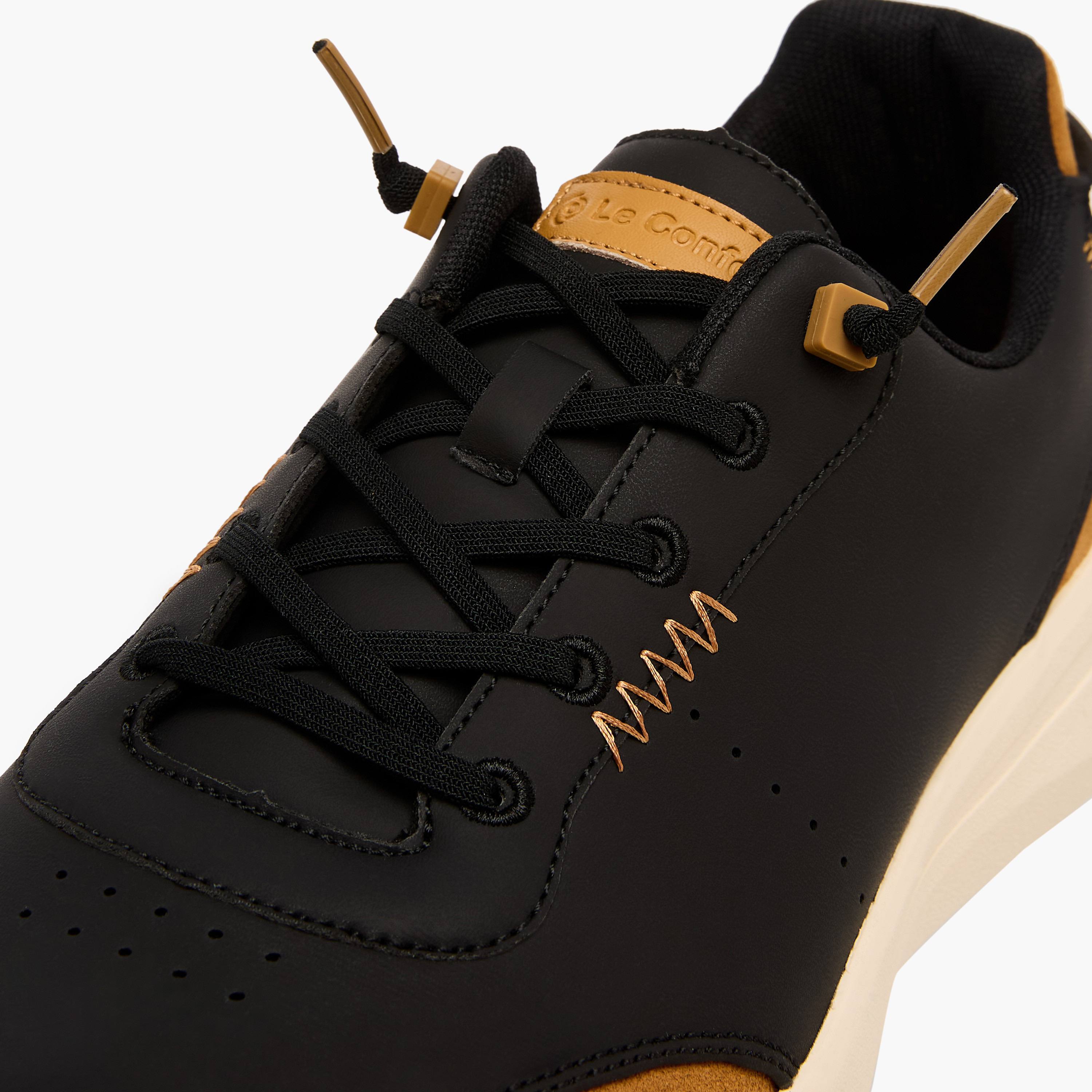 حذاء سنيكرز طول الكاحل برباط إغلاق للرجال من لو كونفورت-men-shoes-sneakers-image-4