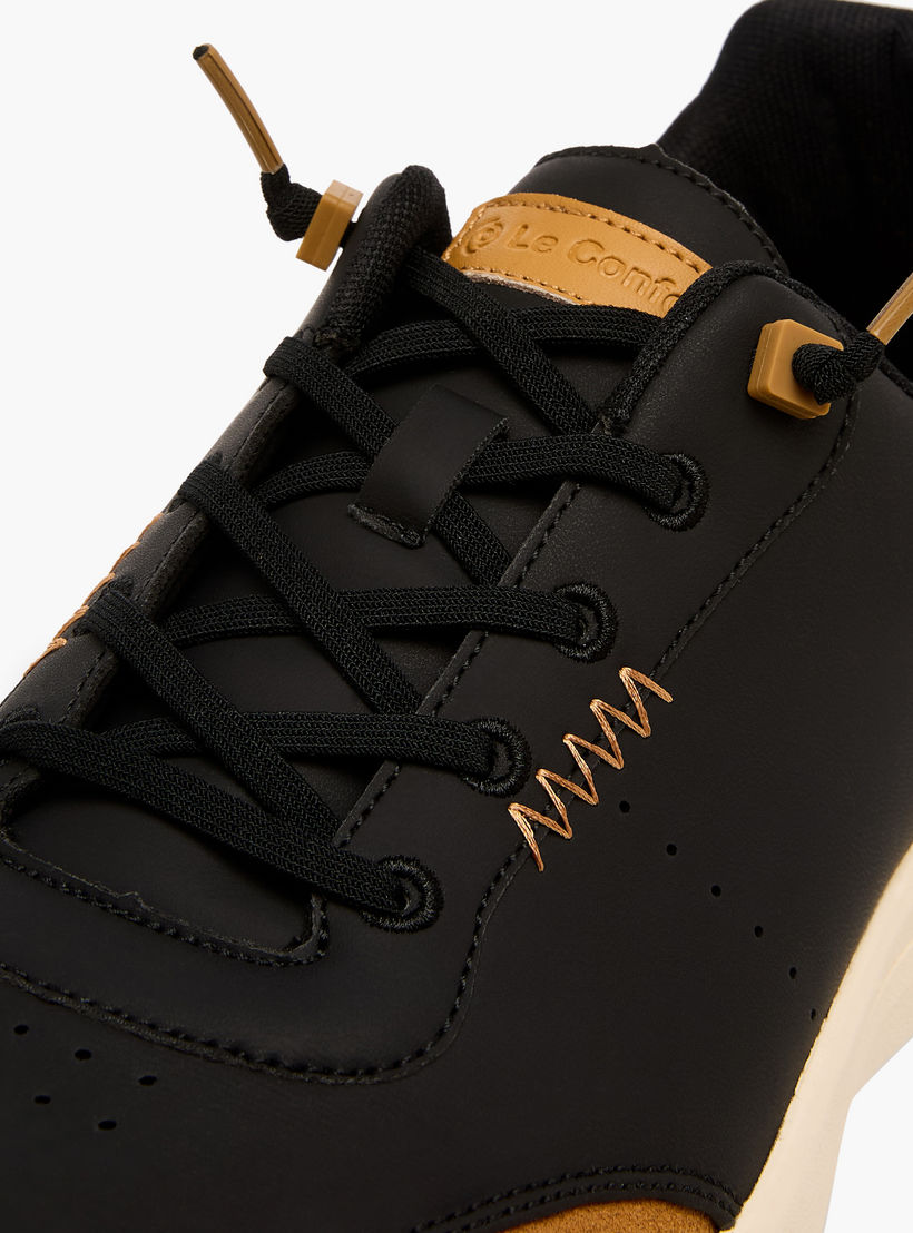 حذاء سنيكرز طول الكاحل برباط إغلاق للرجال من لو كونفورت-men-shoes-sneakers-image-4