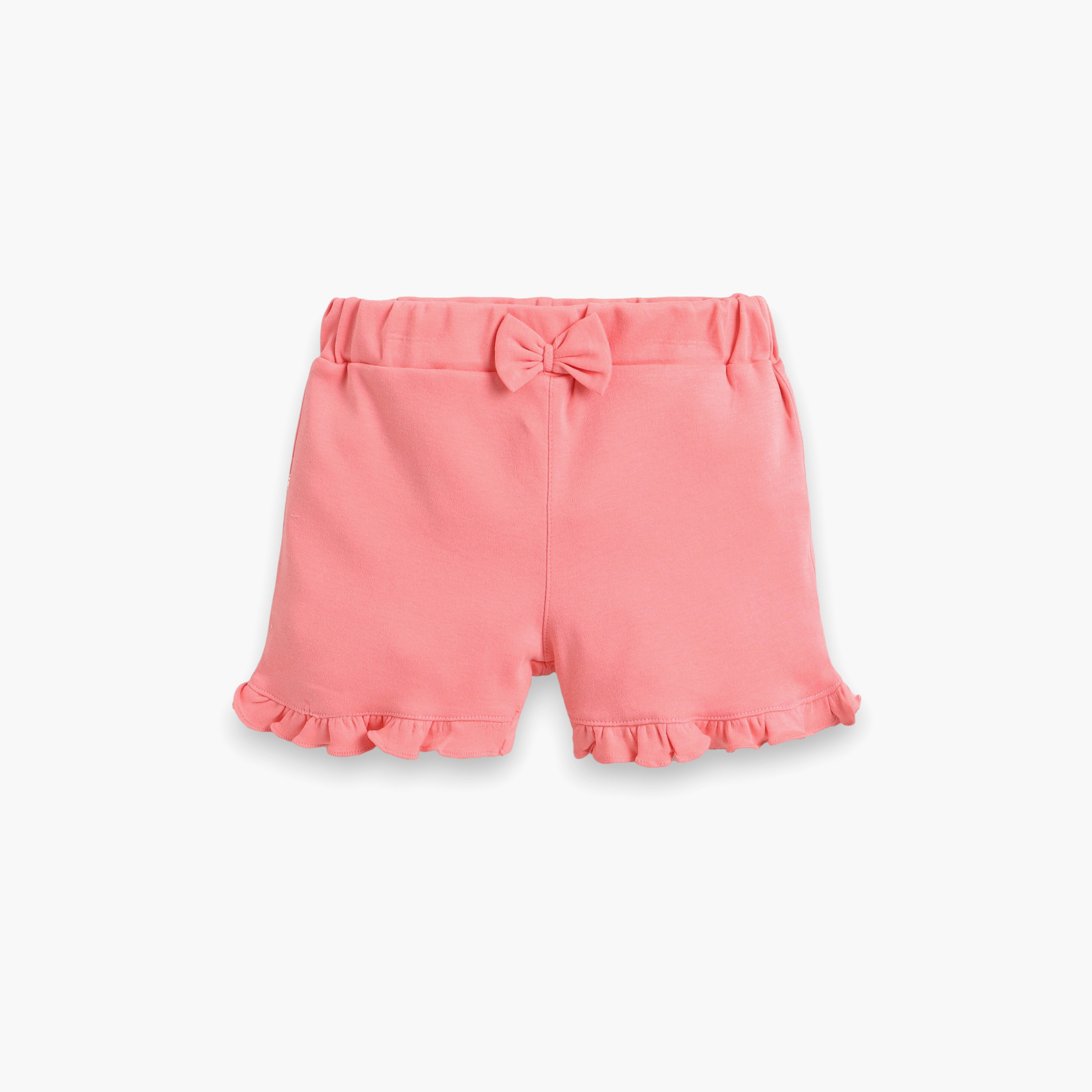 Victor and Jane Half Sleeves Strawberry Printed Top & Ruffle Shorts Set-baby-girls-clothing-setsandcoords-image-5