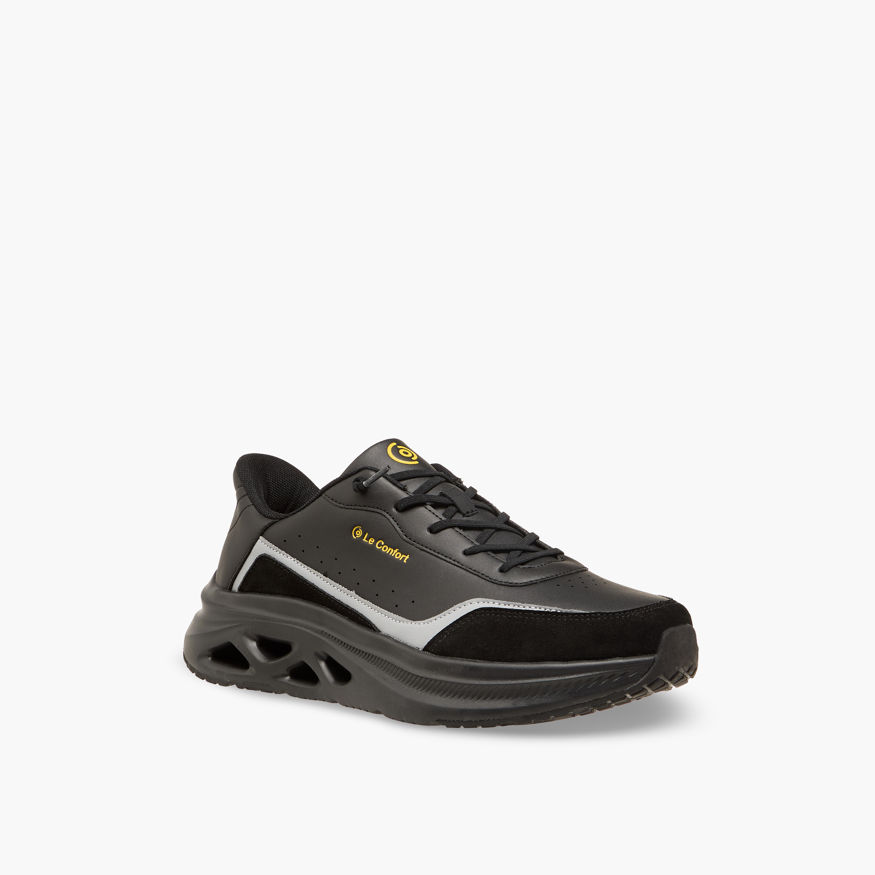 حذاء سنيكرز طول الكاحل برباط للرجال من لو كونفورت-men-shoes-sneakers-image-3