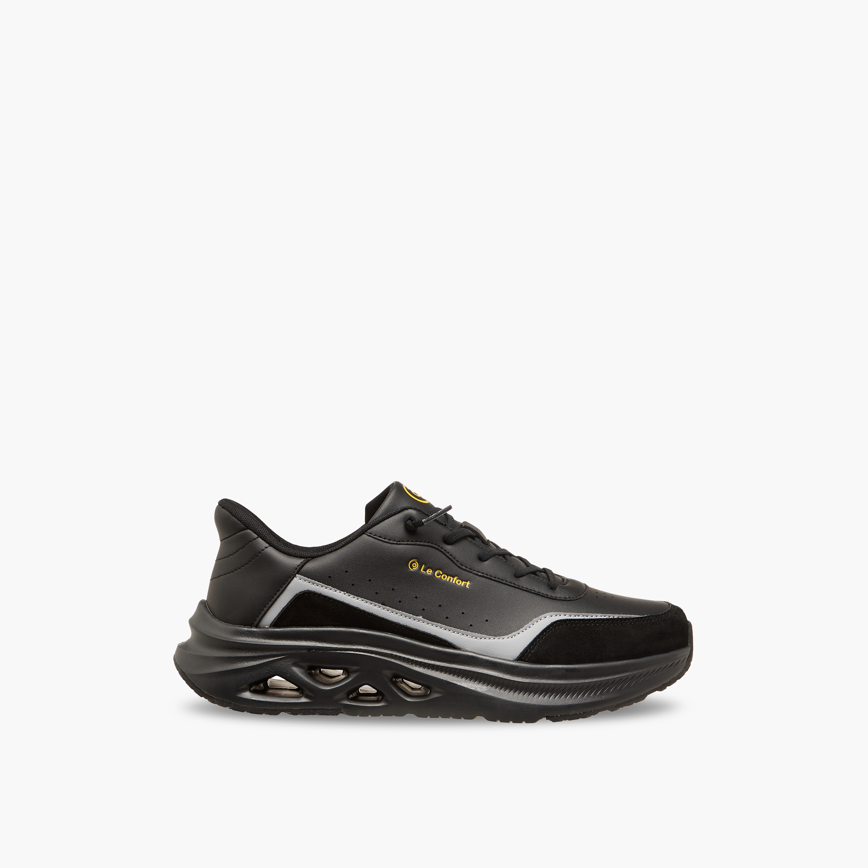 حذاء سنيكرز طول الكاحل برباط للرجال من لو كونفورت-men-shoes-sneakers-image-4