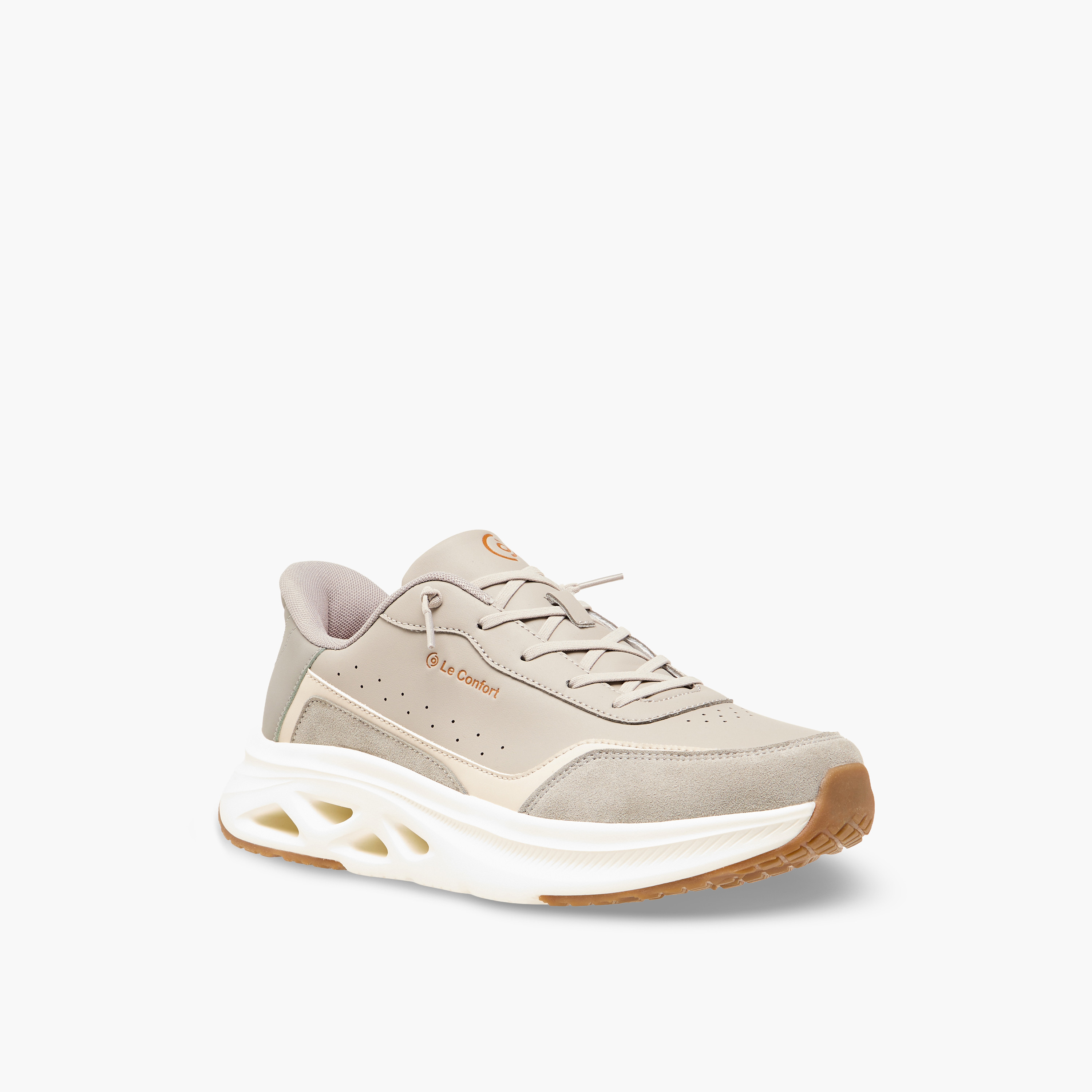 حذاء سنيكرز طول الكاحل برباط للرجال من لو كونفورت-men-shoes-sneakers-image-2