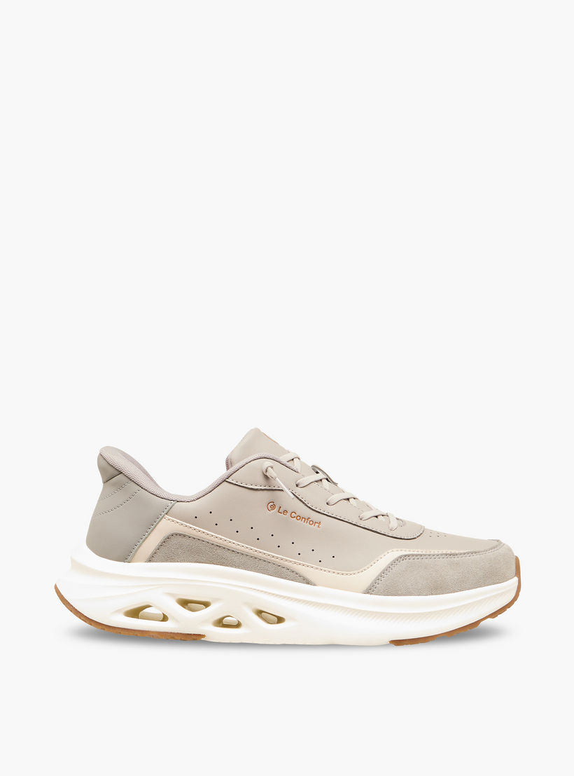 حذاء سنيكرز طول الكاحل برباط للرجال من لو كونفورت-men-shoes-sneakers-image-3