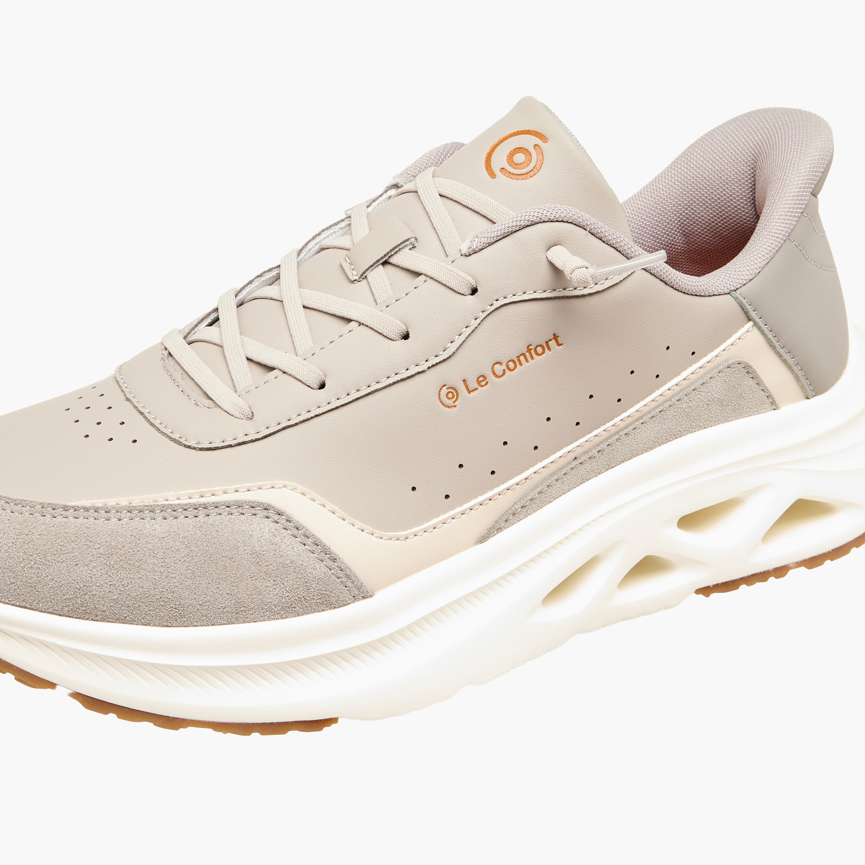 حذاء سنيكرز طول الكاحل برباط للرجال من لو كونفورت-men-shoes-sneakers-image-4