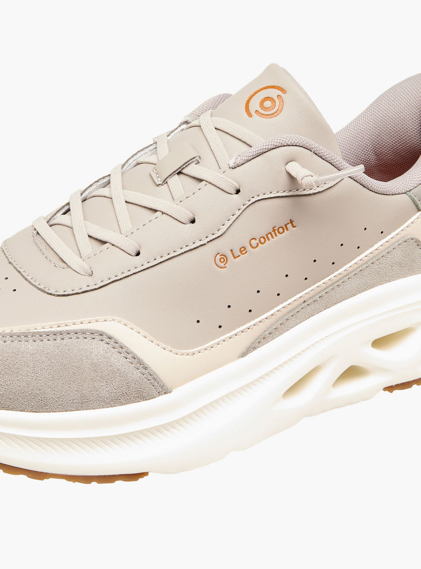 حذاء سنيكرز طول الكاحل برباط للرجال من لو كونفورت-men-shoes-sneakers-image-4