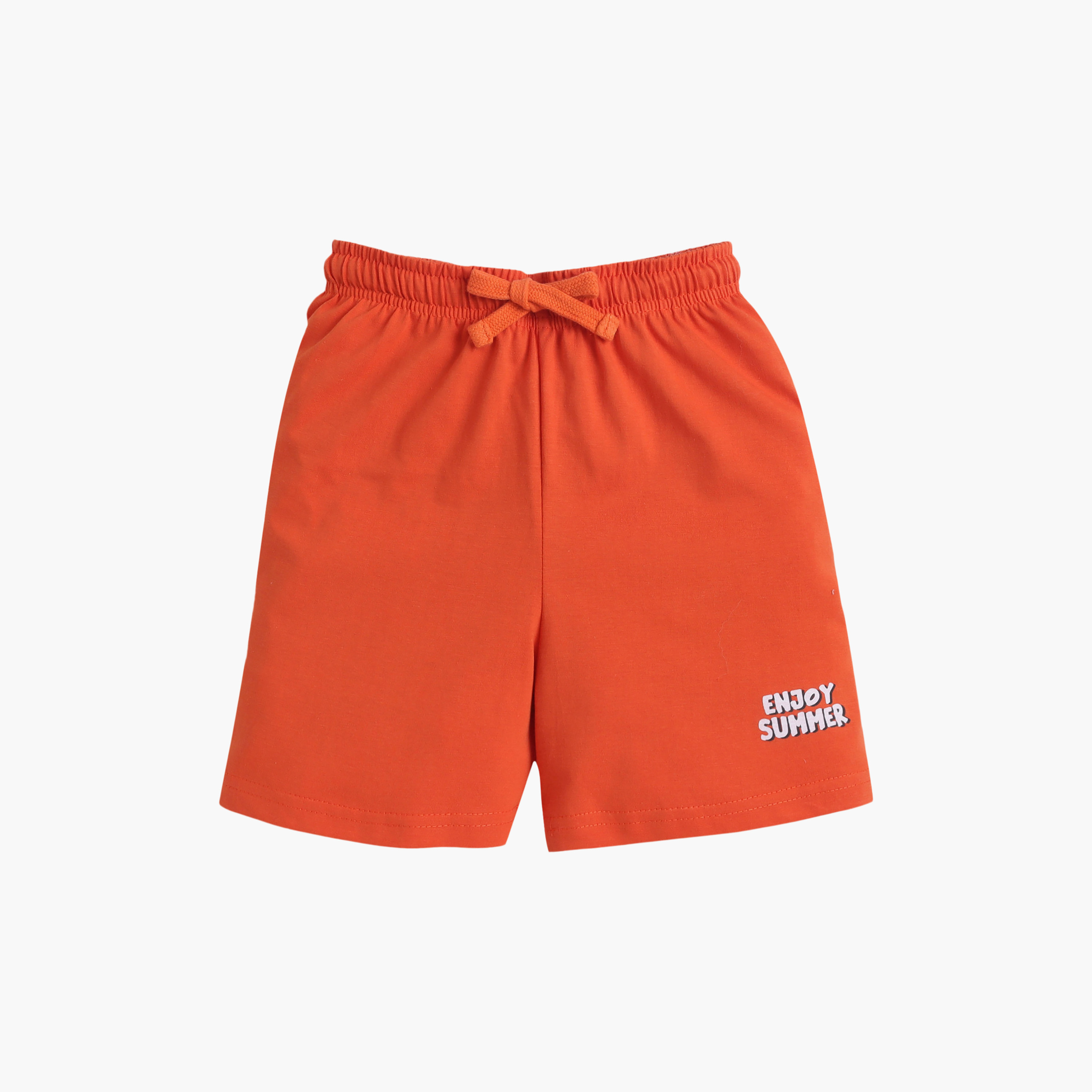 Victor and Jane Enjoy Summer Printed Cotton T-Shirt & Shorts Set-boys-clothing-setsandcoords-image-3