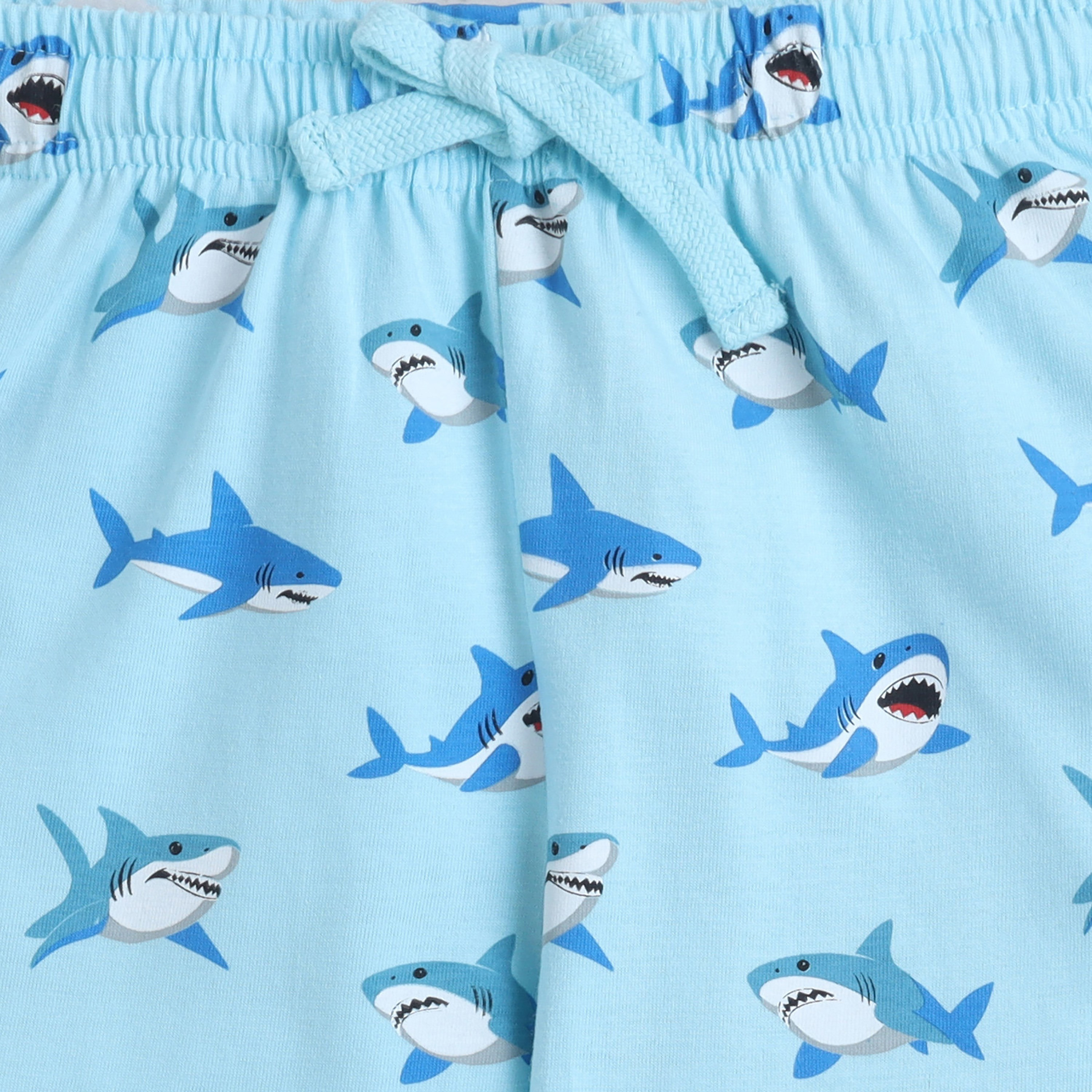 Victor and Jane Summer Printed Cotton T-Shirt & Pajama Set-baby-girls-clothing-nightwear-pyjamasets-image-6