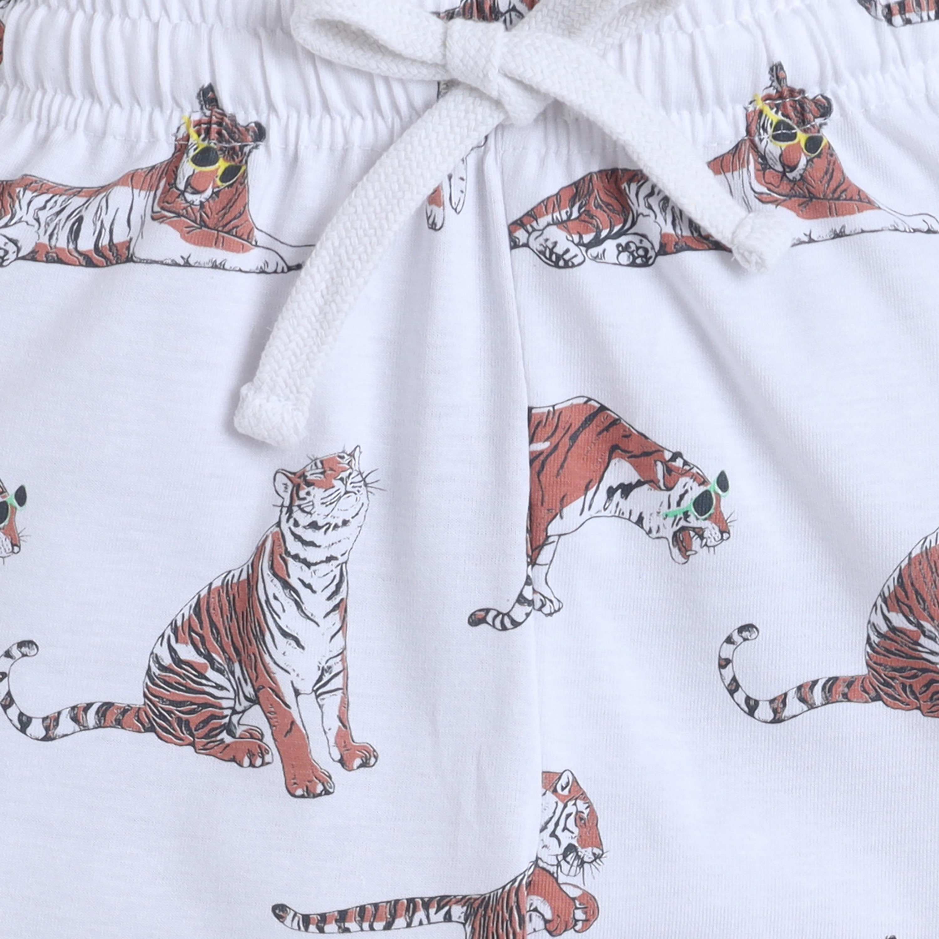 Victor and Jane Stay Wild Tiger Printed Cotton T-Shirt & Pajama Set-baby-boys-clothing-nightwear-pyjamasets-image-7