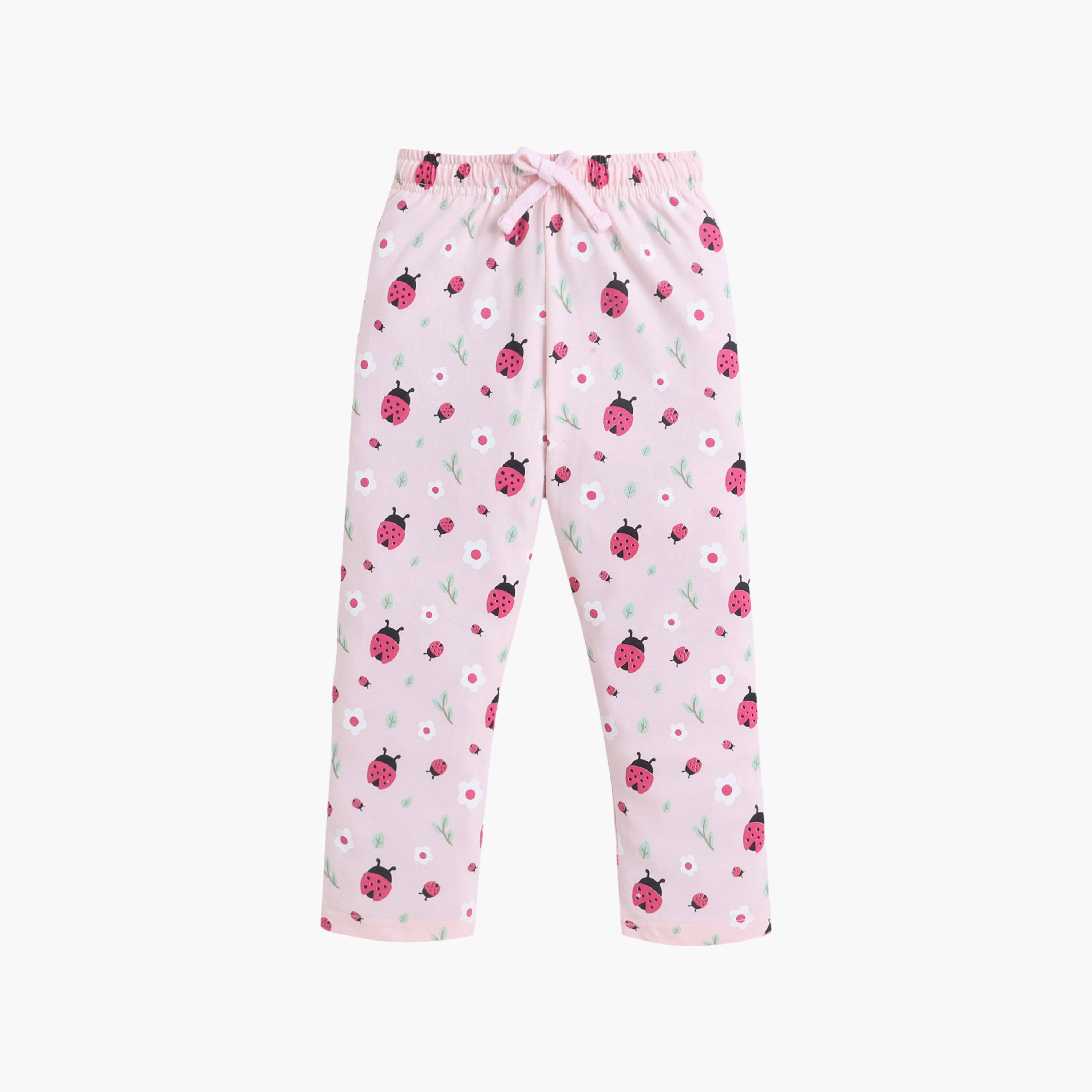 Victor and Jane ONE Printed Cotton T-Shirt & Pajama Set-baby-girls-clothing-nightwear-pyjamasets-image-4