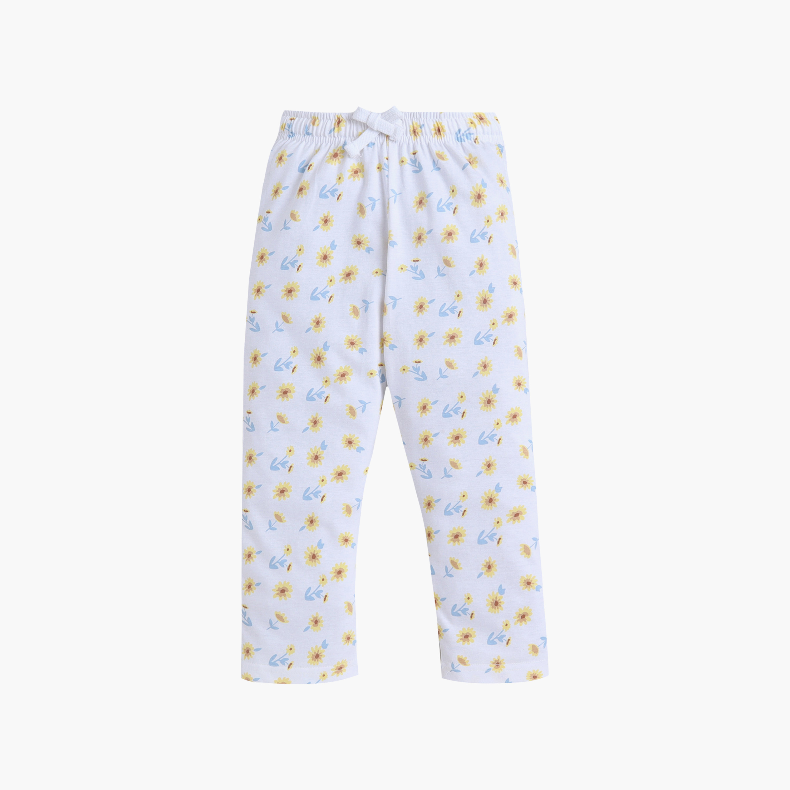Victor and Jane Bee Printed Cotton T-Shirt & Pajama Set-baby-girls-clothing-nightwear-pyjamasets-image-4