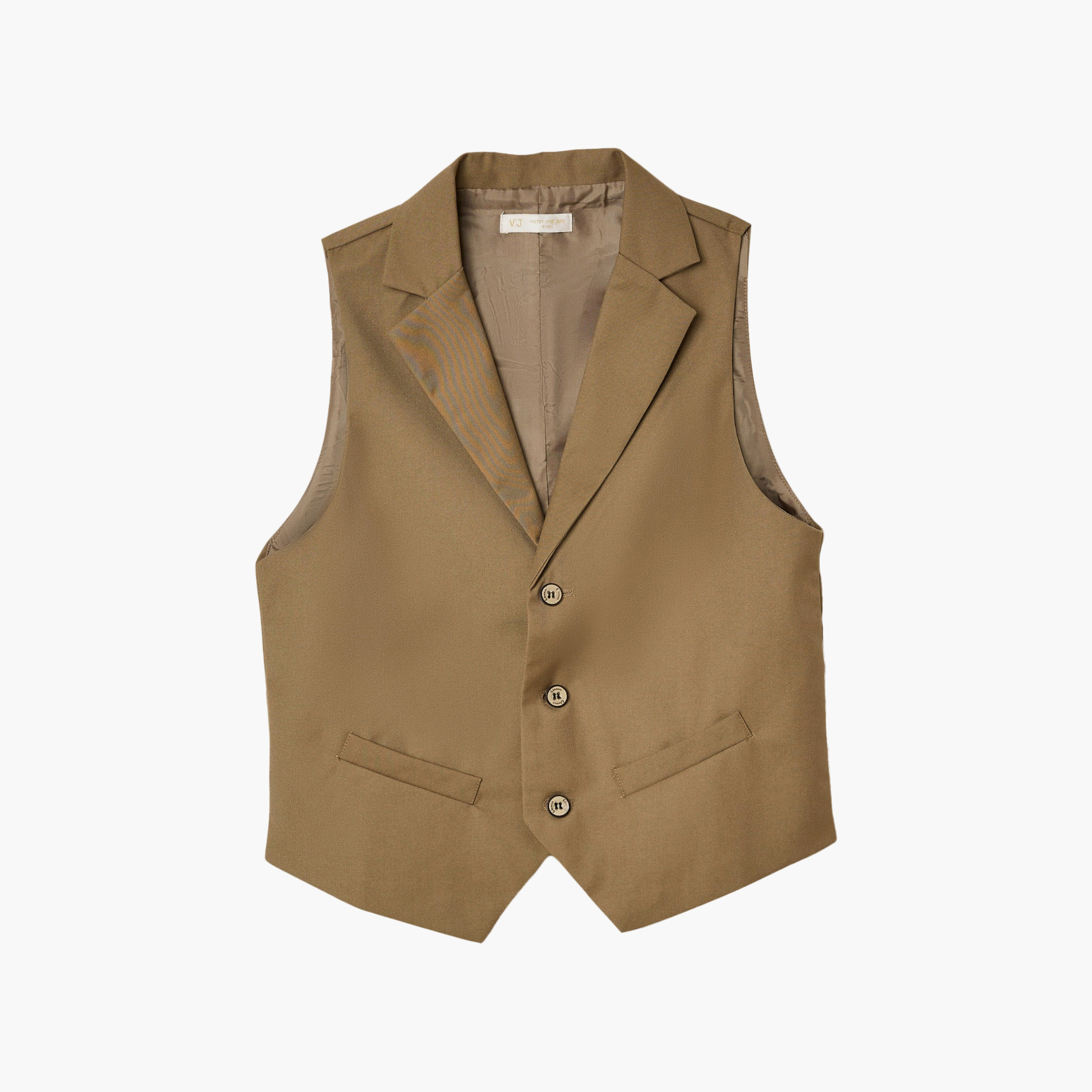 Victor and Jane 4-Piece Full Sleeves Shirt with Waistcoat & Trousers Set-boys-clothing-setsandcoords-image-11