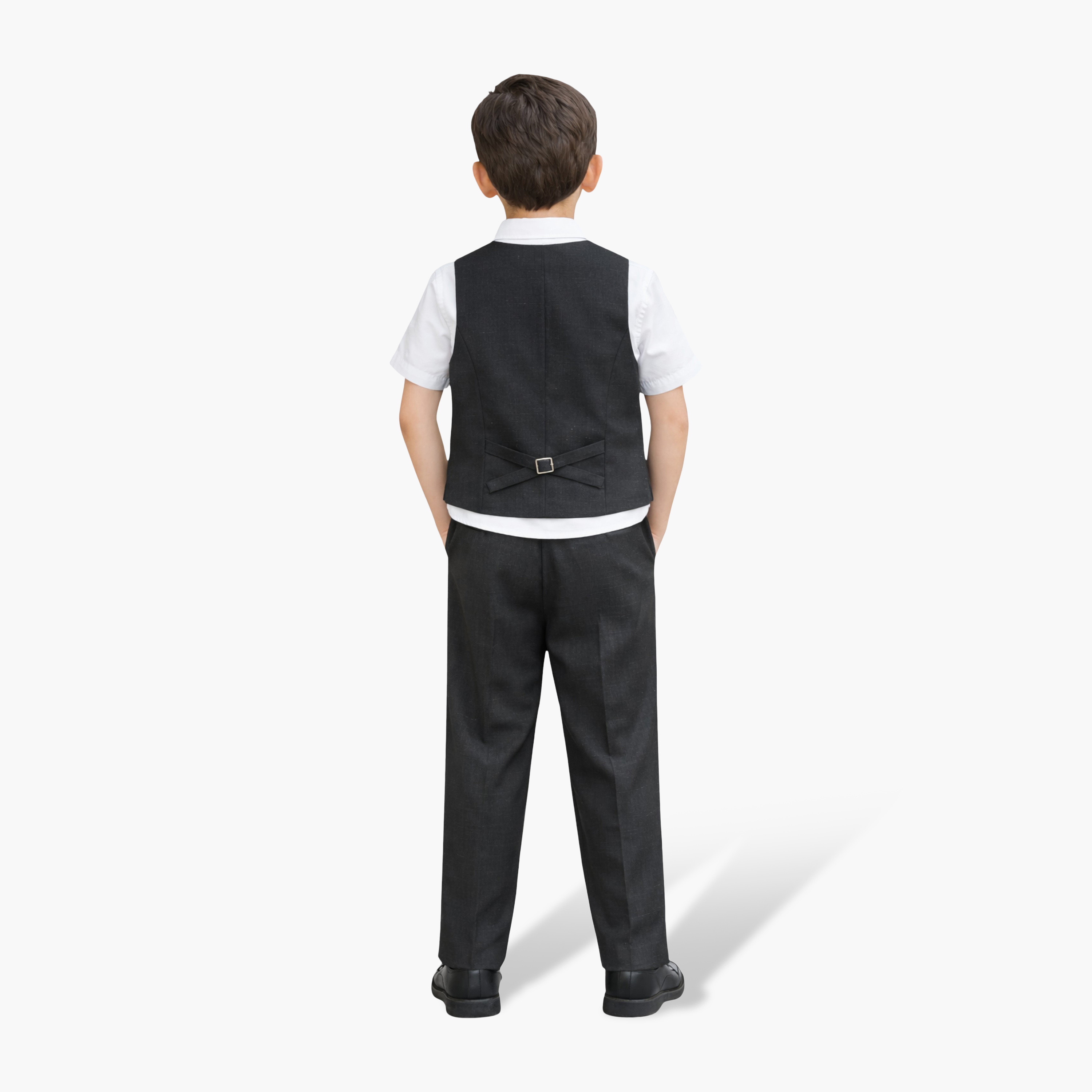 طقم صديري، قميص، بنطلون وربطة عنق "بو تاي" من فيكتور آند جين-boys-clothing-setsandcoords-image-2