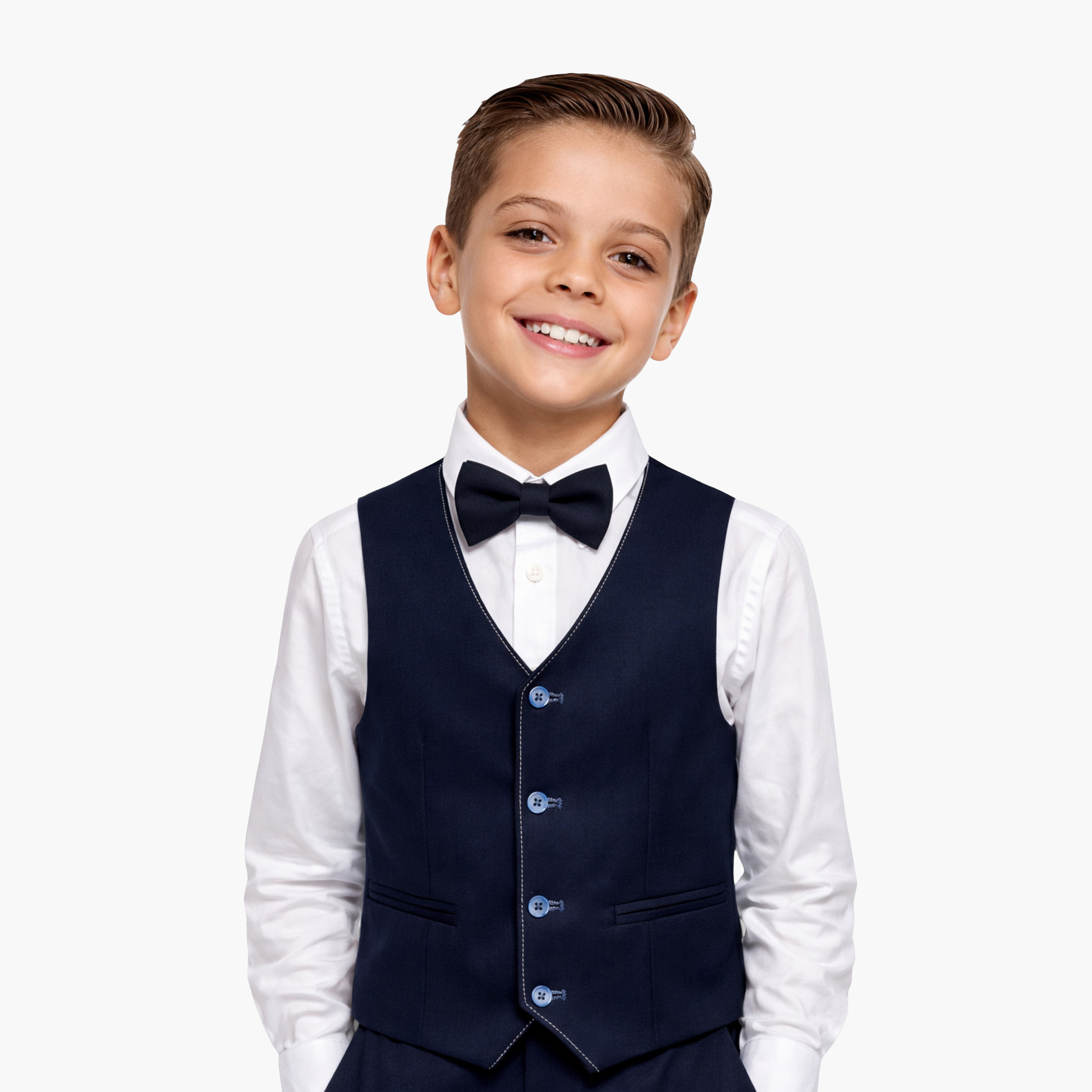 طقم صديري، قميص، بنطلون وربطة عنق "بو تاي" من فيكتور آند جين-boys-clothing-setsandcoords-image-5