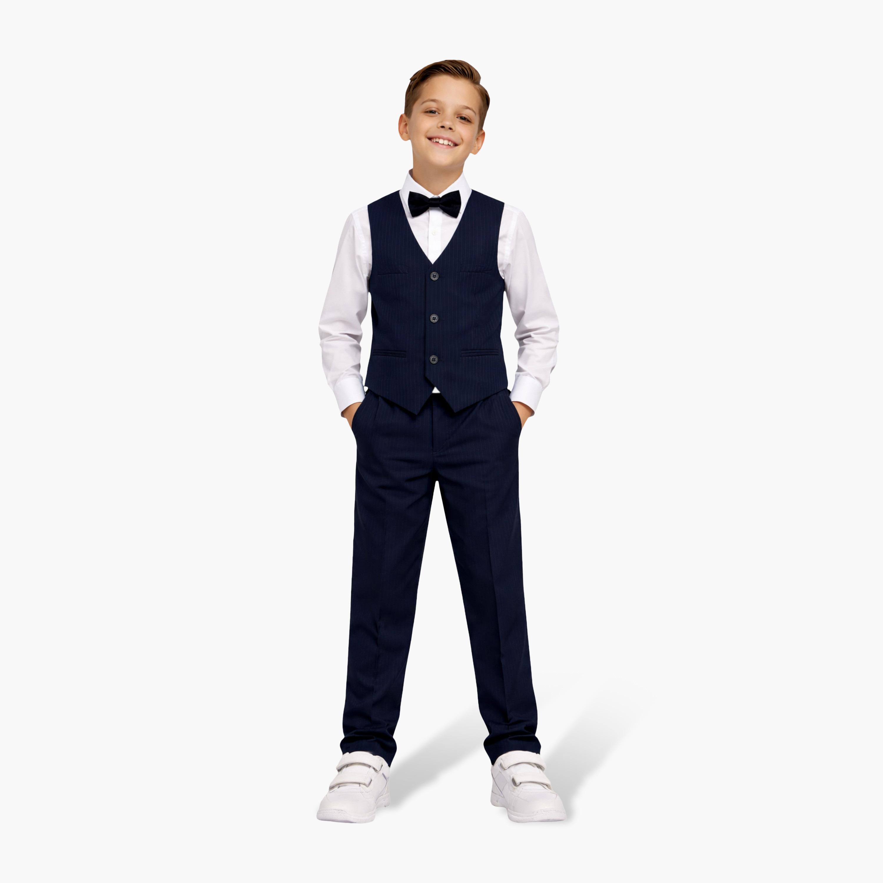 Victor and Jane Waistcoat, Shirt, Trousers & Bow Tie Set-boys-clothing-setsandcoords-image-1