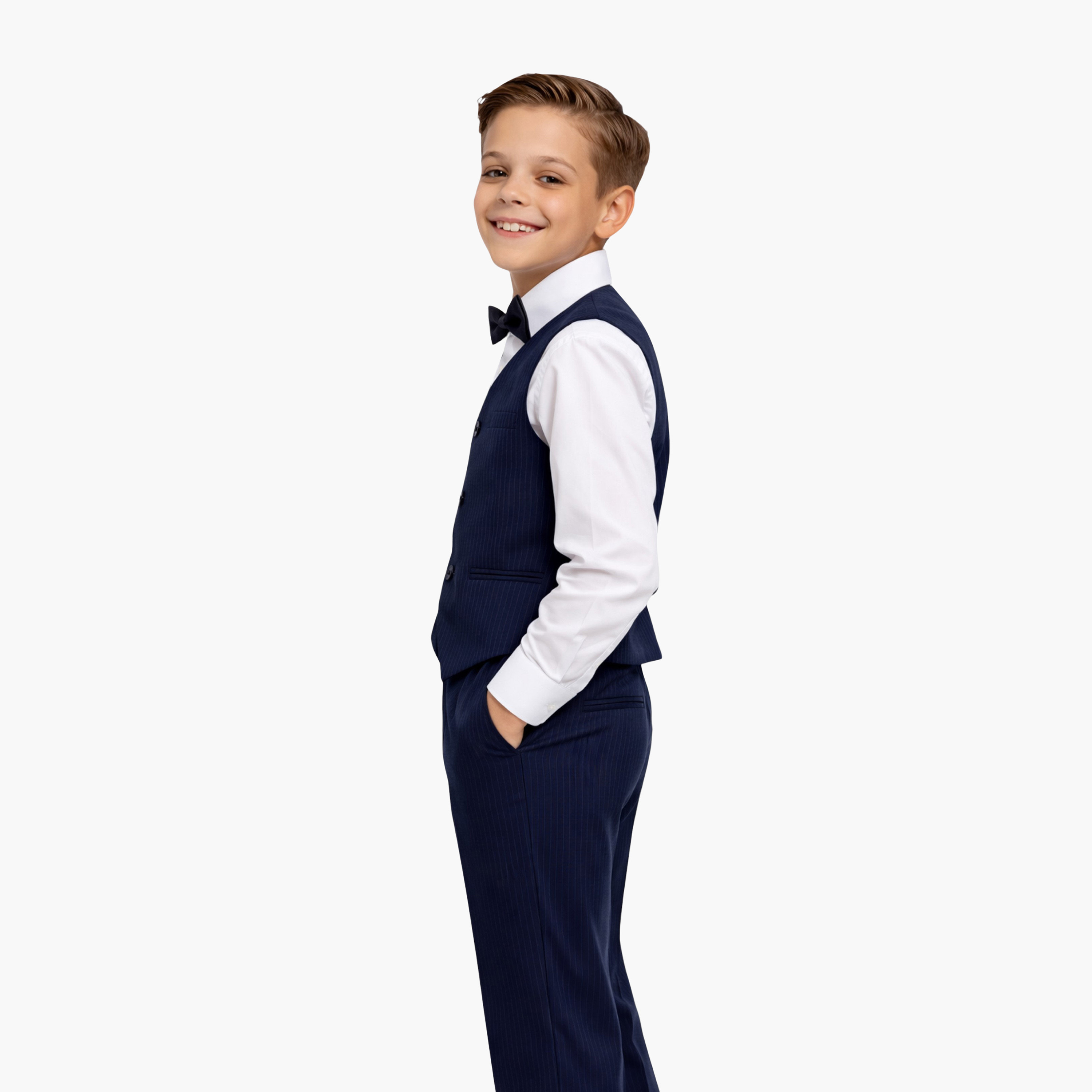 Victor and Jane Waistcoat, Shirt, Trousers & Bow Tie Set-boys-clothing-setsandcoords-image-3