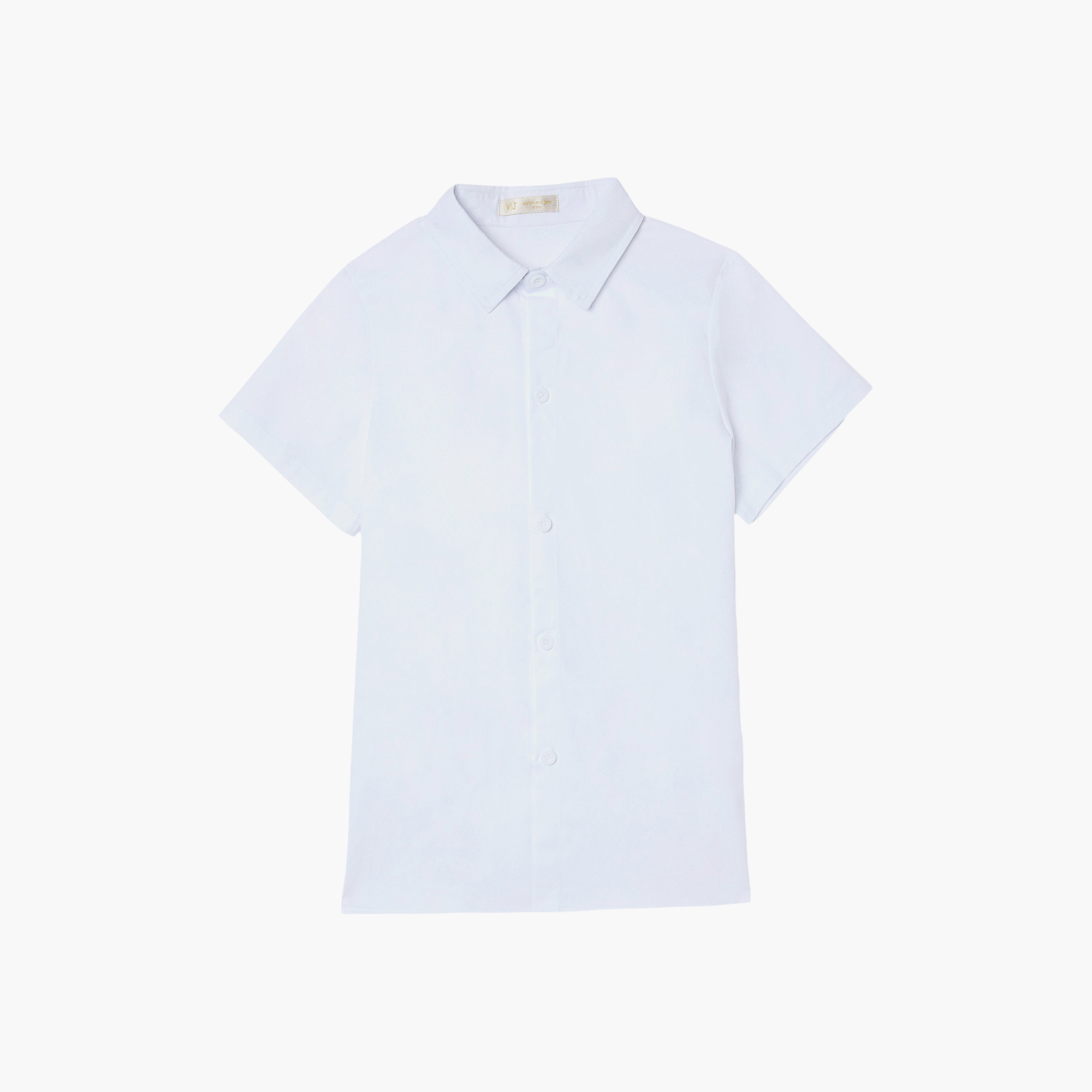 Victor and Jane 4-Piece Half Sleeves Shirt with Waistcoat & Trousers Set-boys-clothing-setsandcoords-image-6