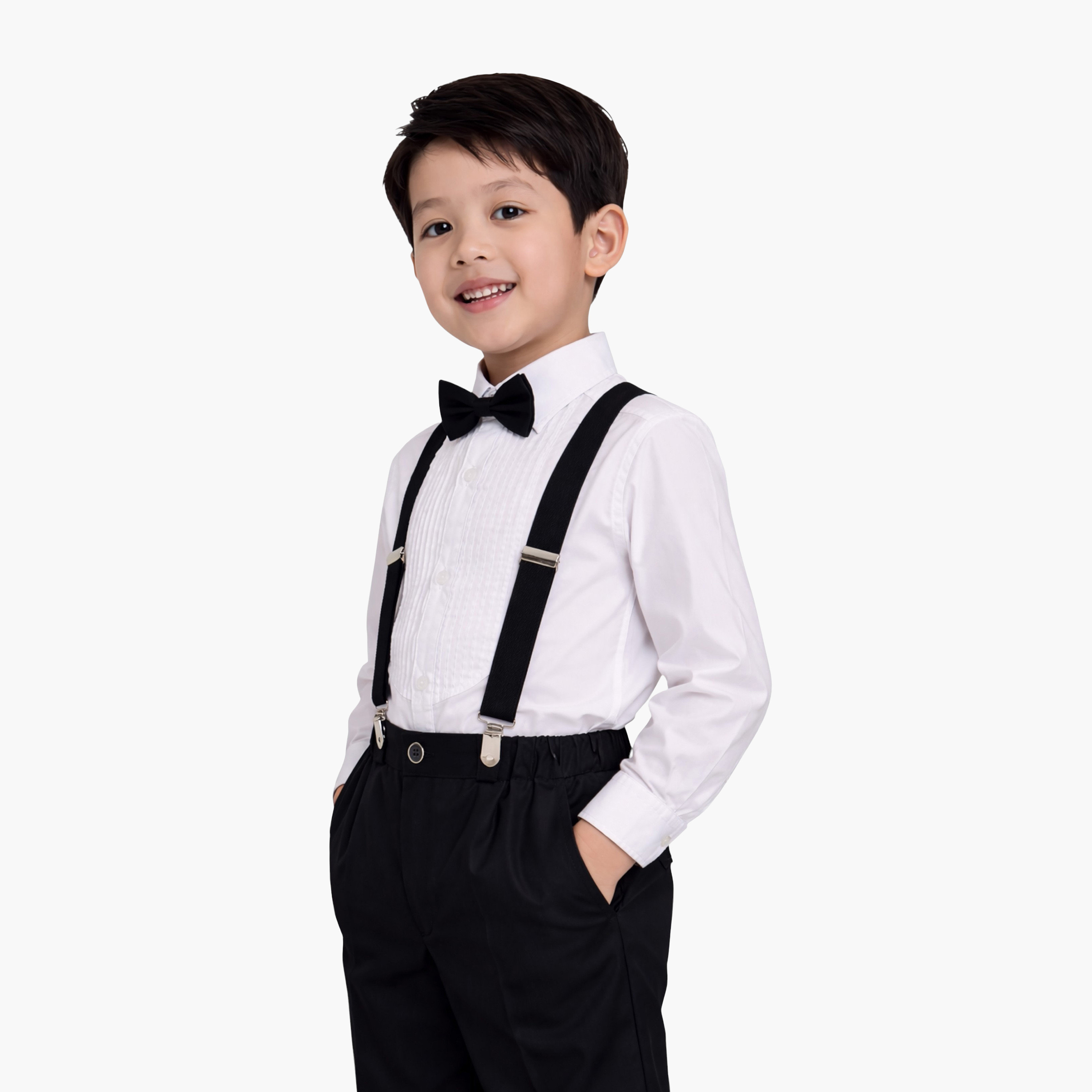 Victor and Jane Formal Shirt, Trousers, Suspenders & Bow Tie Set-boys-clothing-setsandcoords-image-3