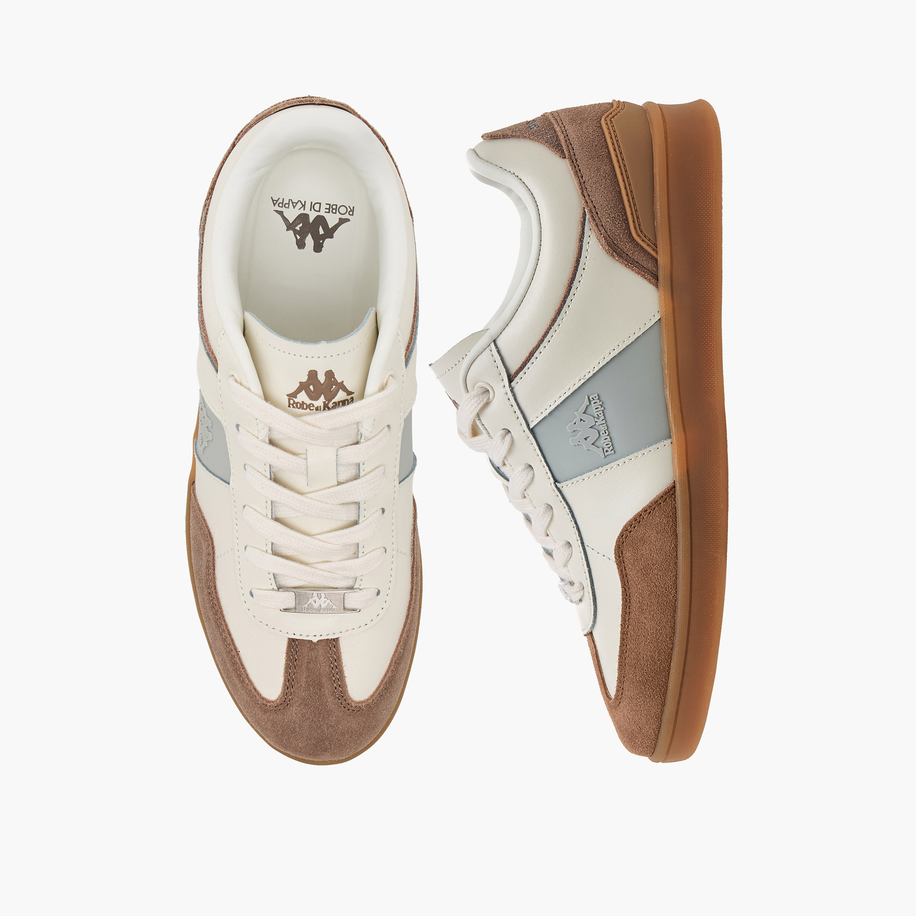 Kappa Women Robe Di Kappa Panelled Leather Sneakers-women-shoes-sneakers-image-1