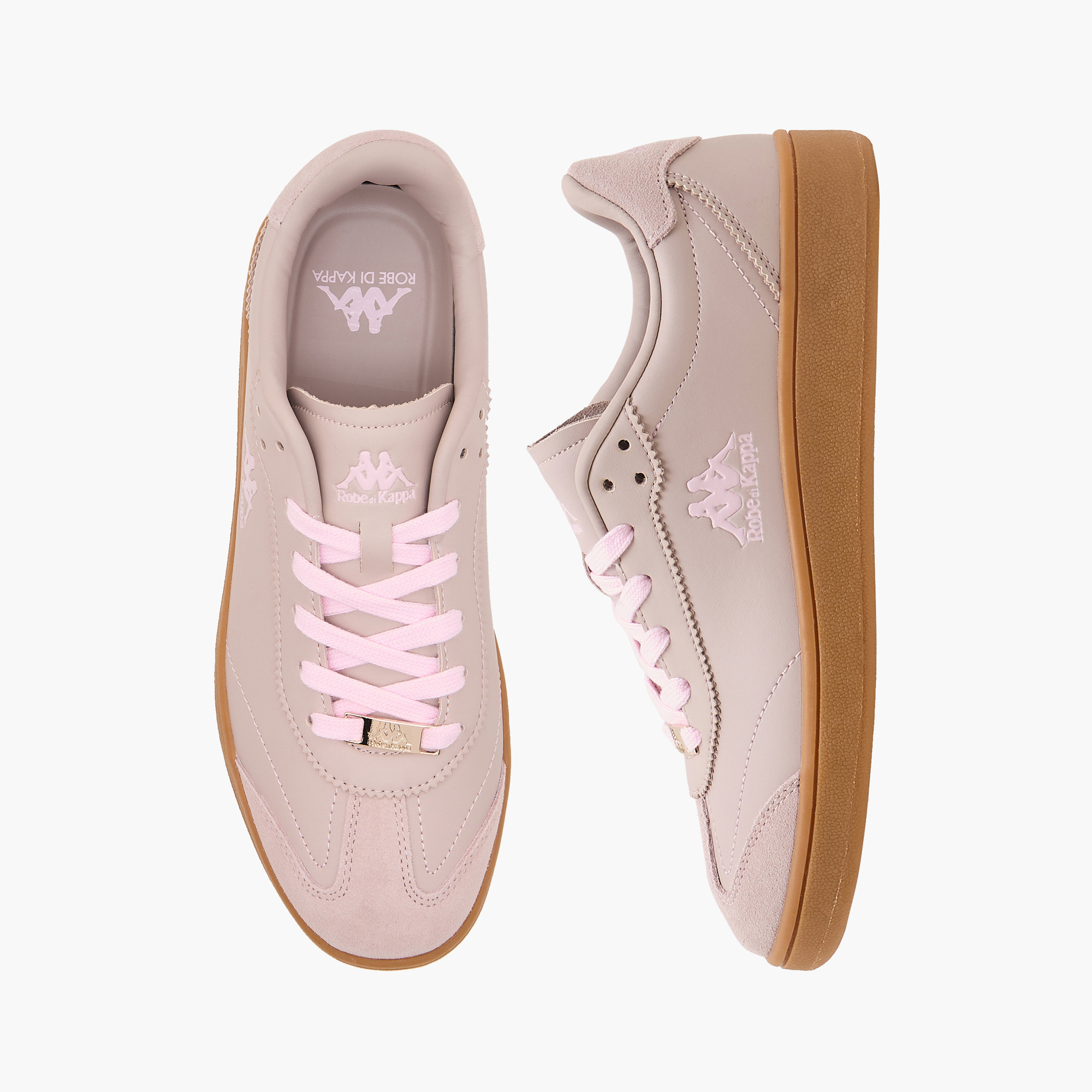 حذاء سنيكرز جلد برباط إغلاق للنساء من كابا-women-shoes-sneakers-image-1