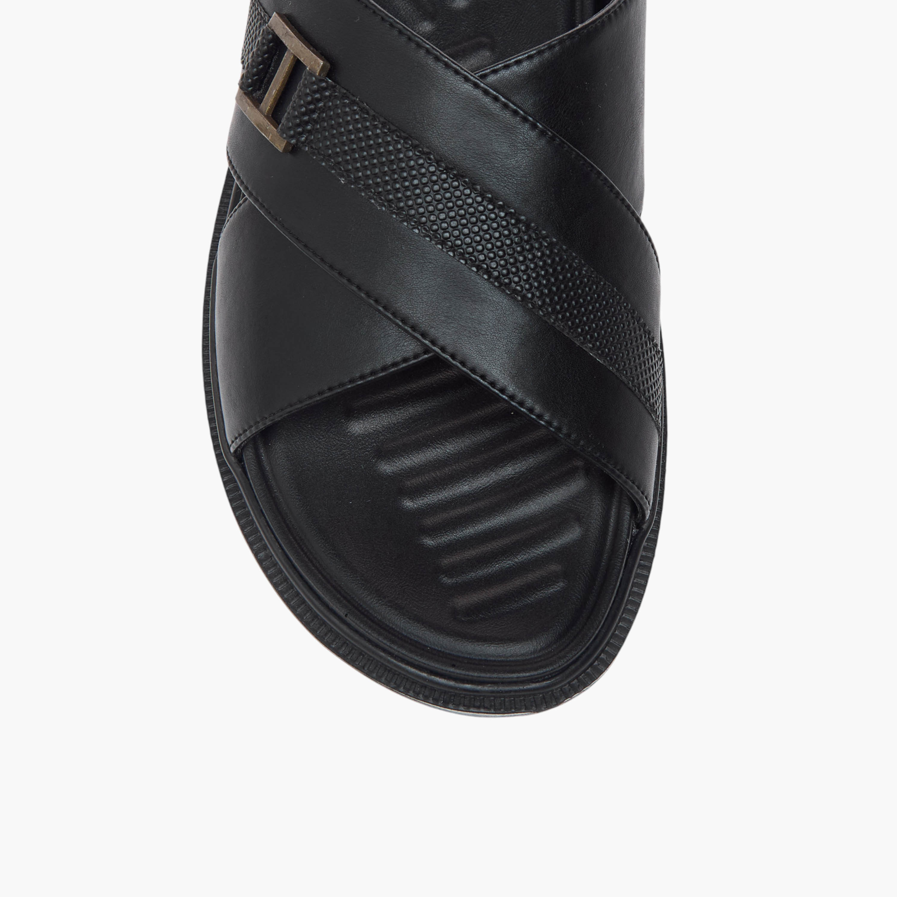 صندل مريح سهل الارتداء بحزام متقاطع من أل بي أل من شو إكسبريس-men-shoes-sandals-image-3