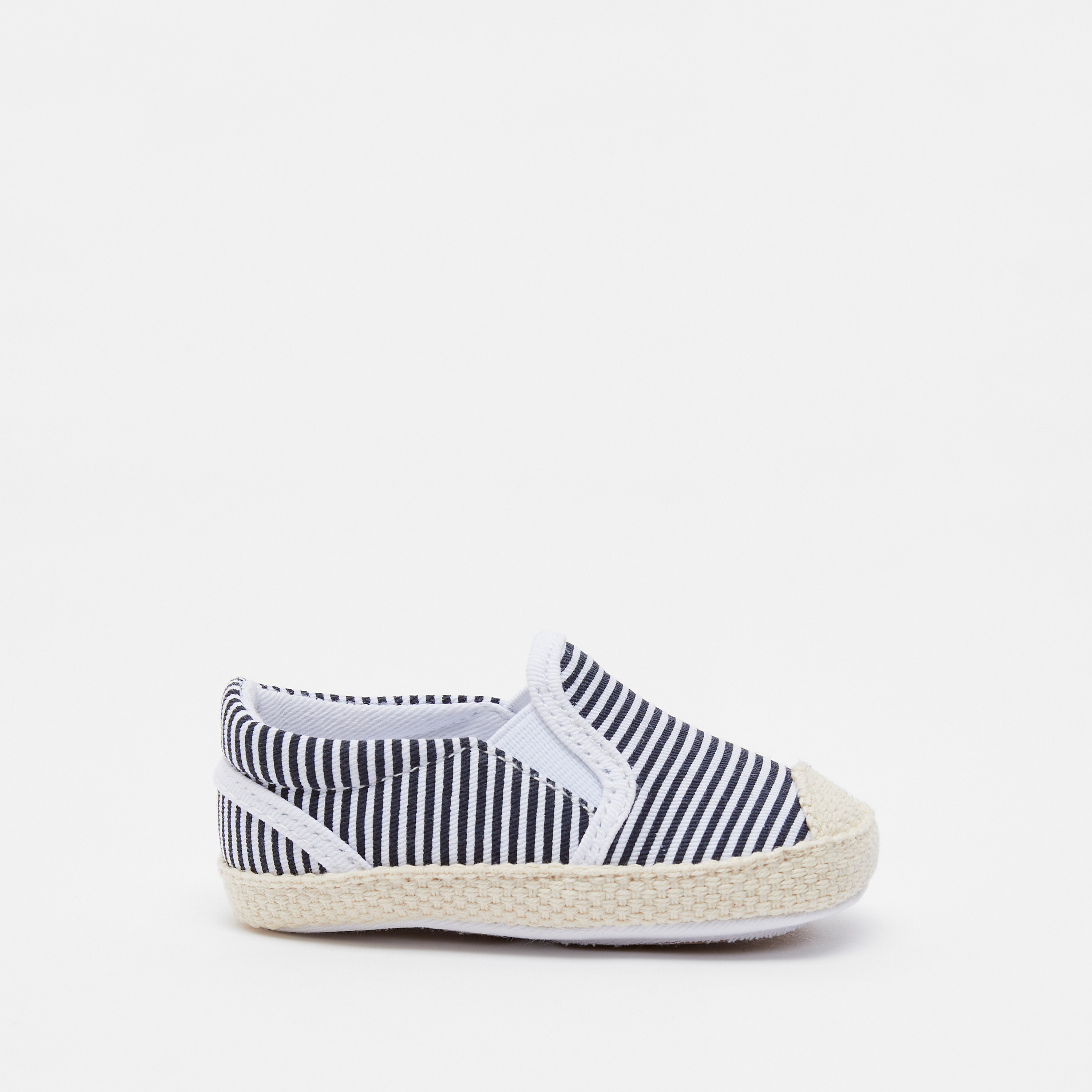حذاء اسبدريلز مخطط سهلة ارتداء-baby-boys-shoes-booties-image-1