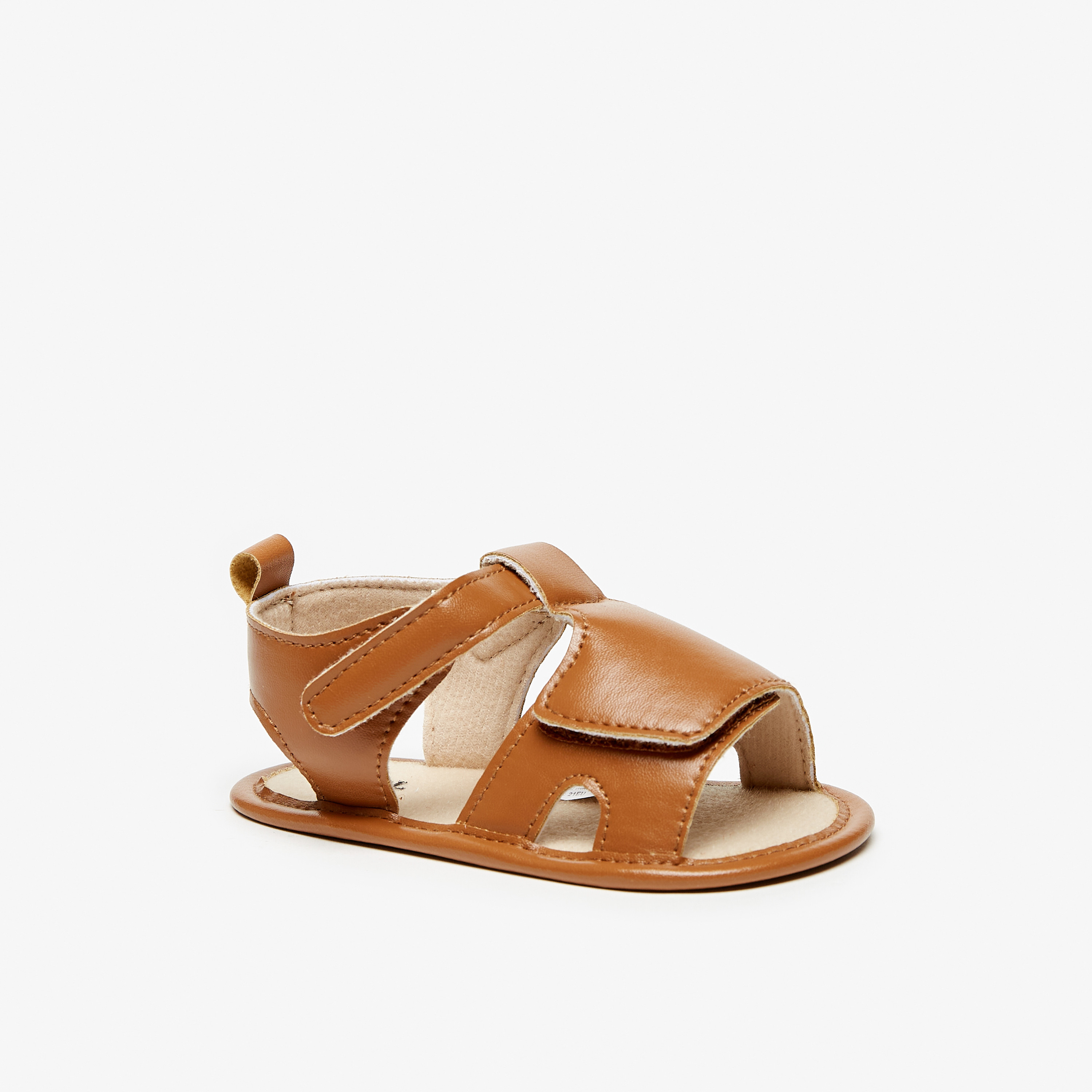 Leather hot sale bootie sandals