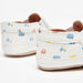 Barefeet Printed Slip-On Shoes with Elastic Gusset Detail-Baby Boy%27s Shoes-thumbnail-2