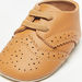 Barefeet Perforated Slip-On Booties with Lace Detail-Baby Boy%27s Booties-thumbnailMobile-3