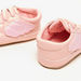Barefeet Slip-On Booties with Wing Applique Detail-Baby Girl%27s Booties-thumbnailMobile-2
