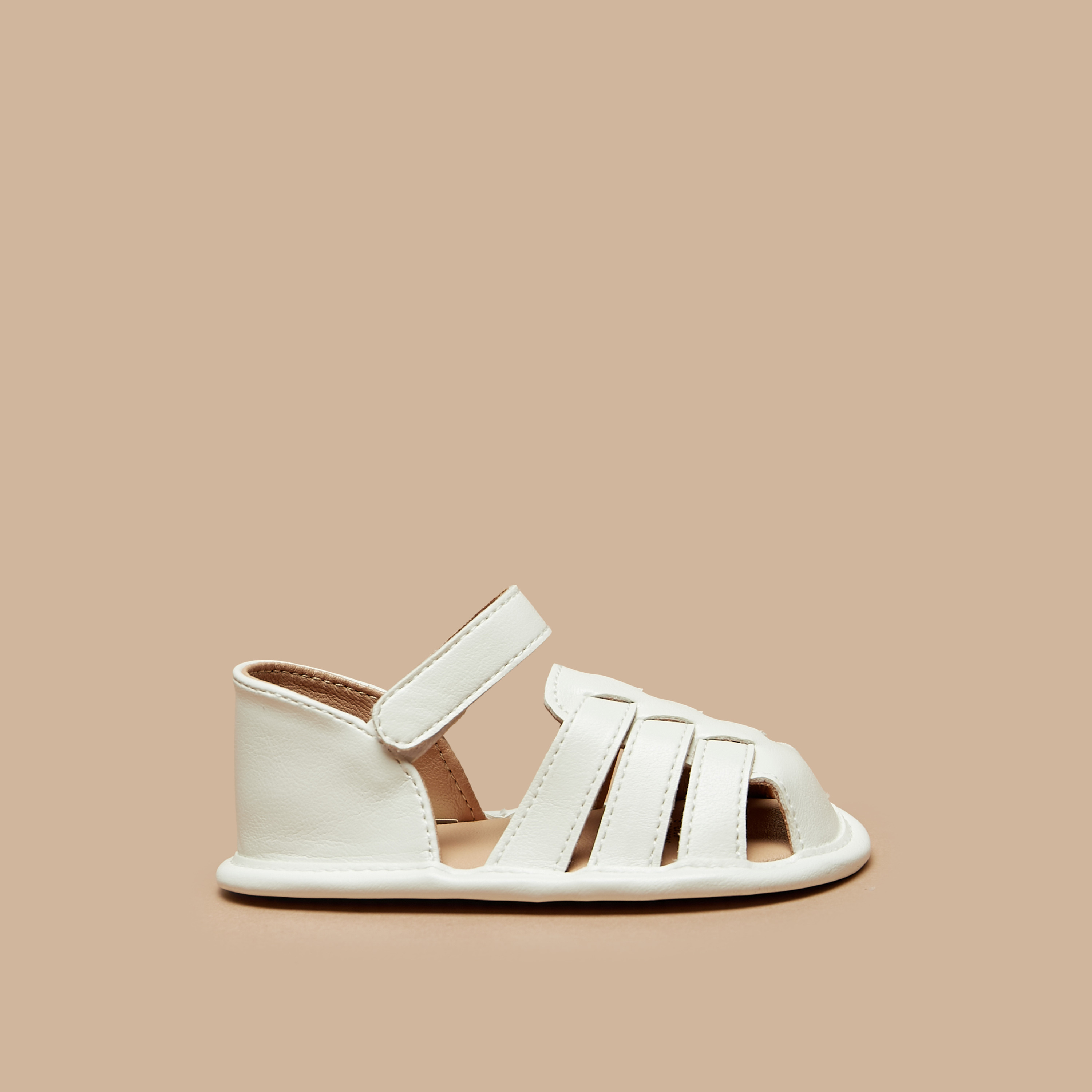 Barefeet Sandals with Hook and Loop Closure-baby-boys-shoes-booties-image-3