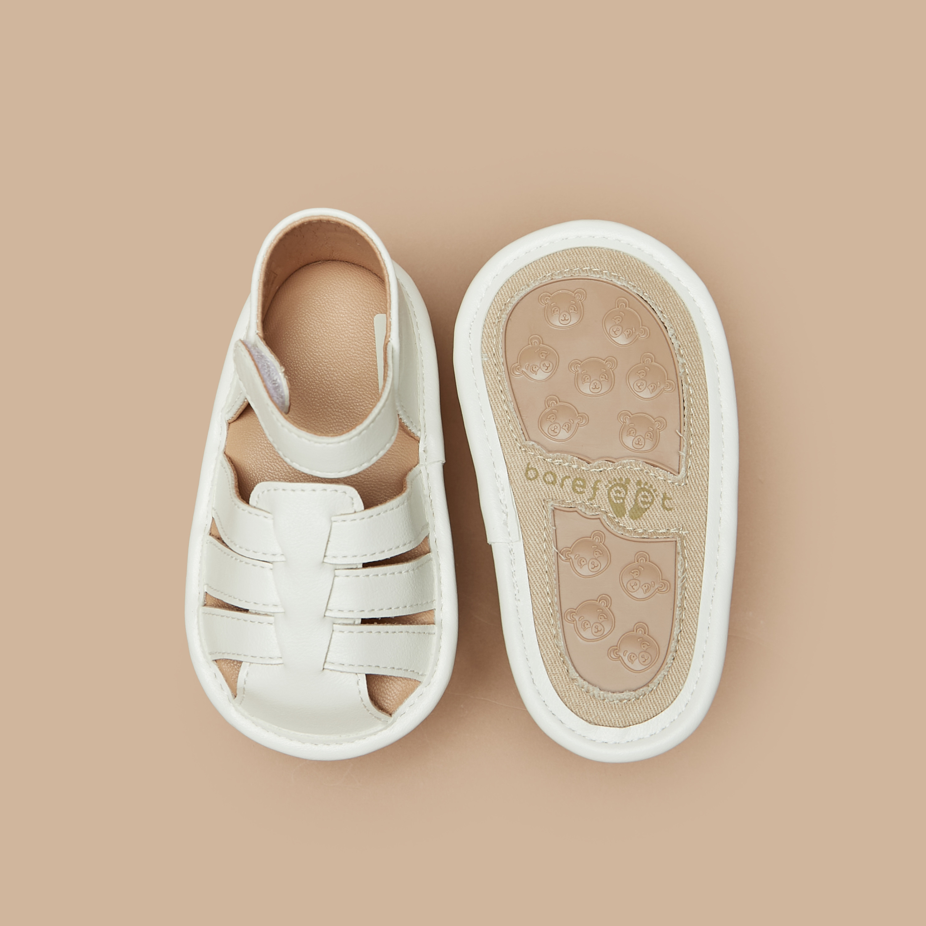 Barefeet Sandals with Hook and Loop Closure-baby-boys-shoes-booties-image-4