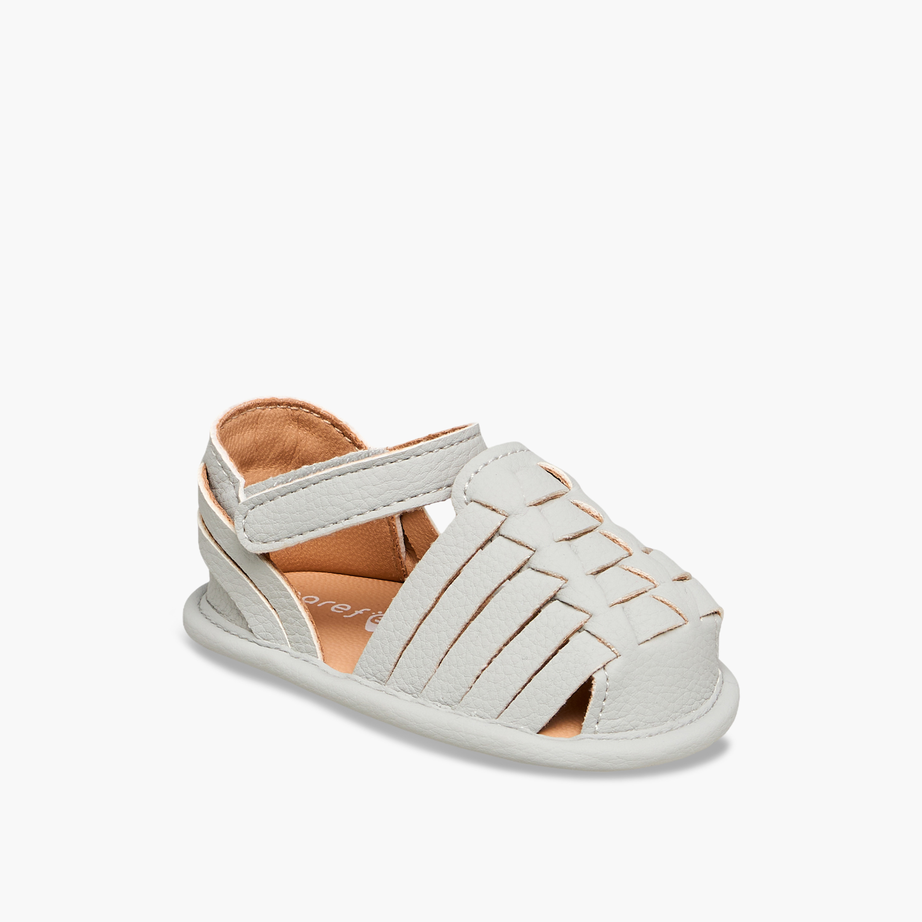 Barefeet Booties with Hook & Loop Closure-baby-boys-shoes-booties-image-2