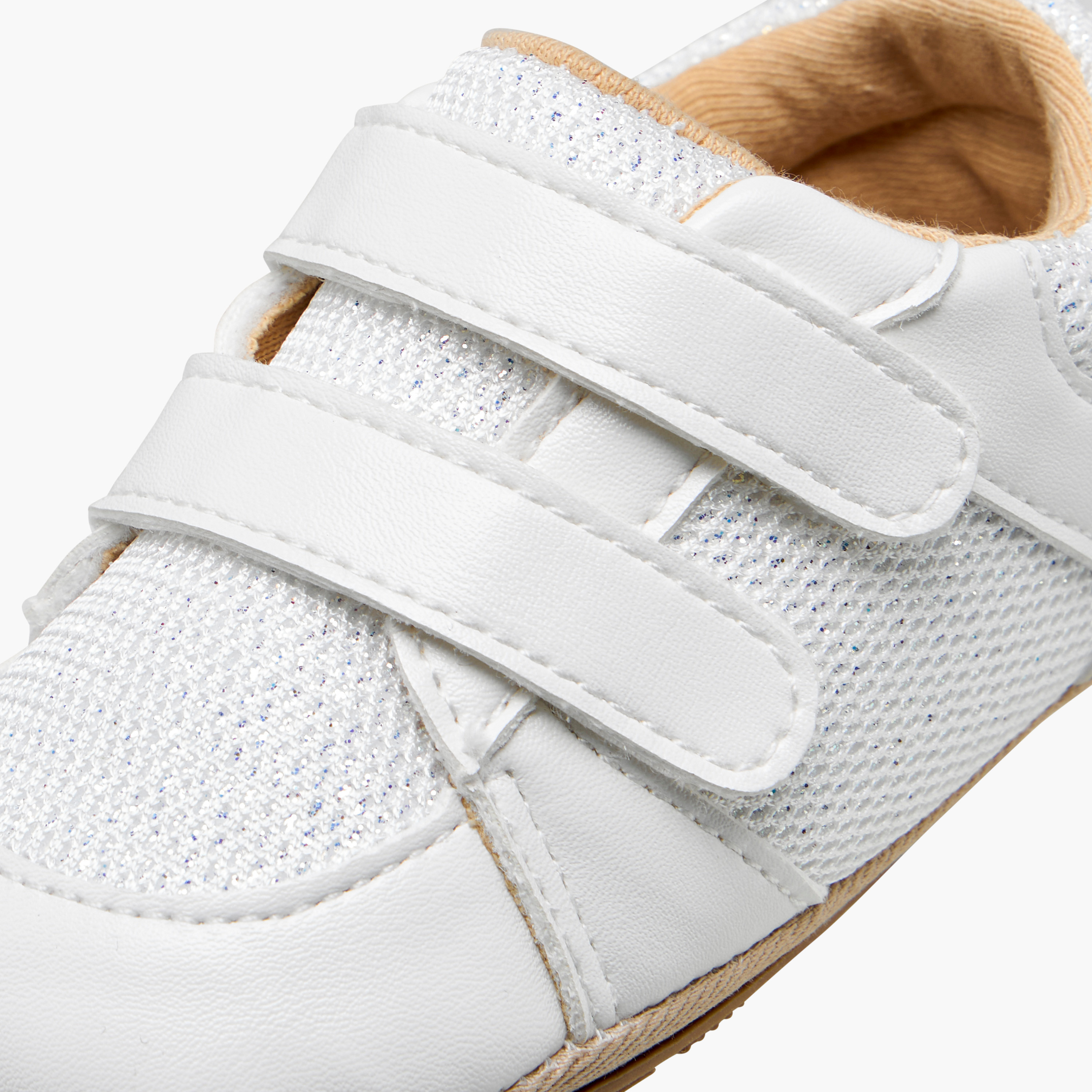 Barefeet Booties with Hook & Loop Closure-baby-girls-shoes-booties-image-4