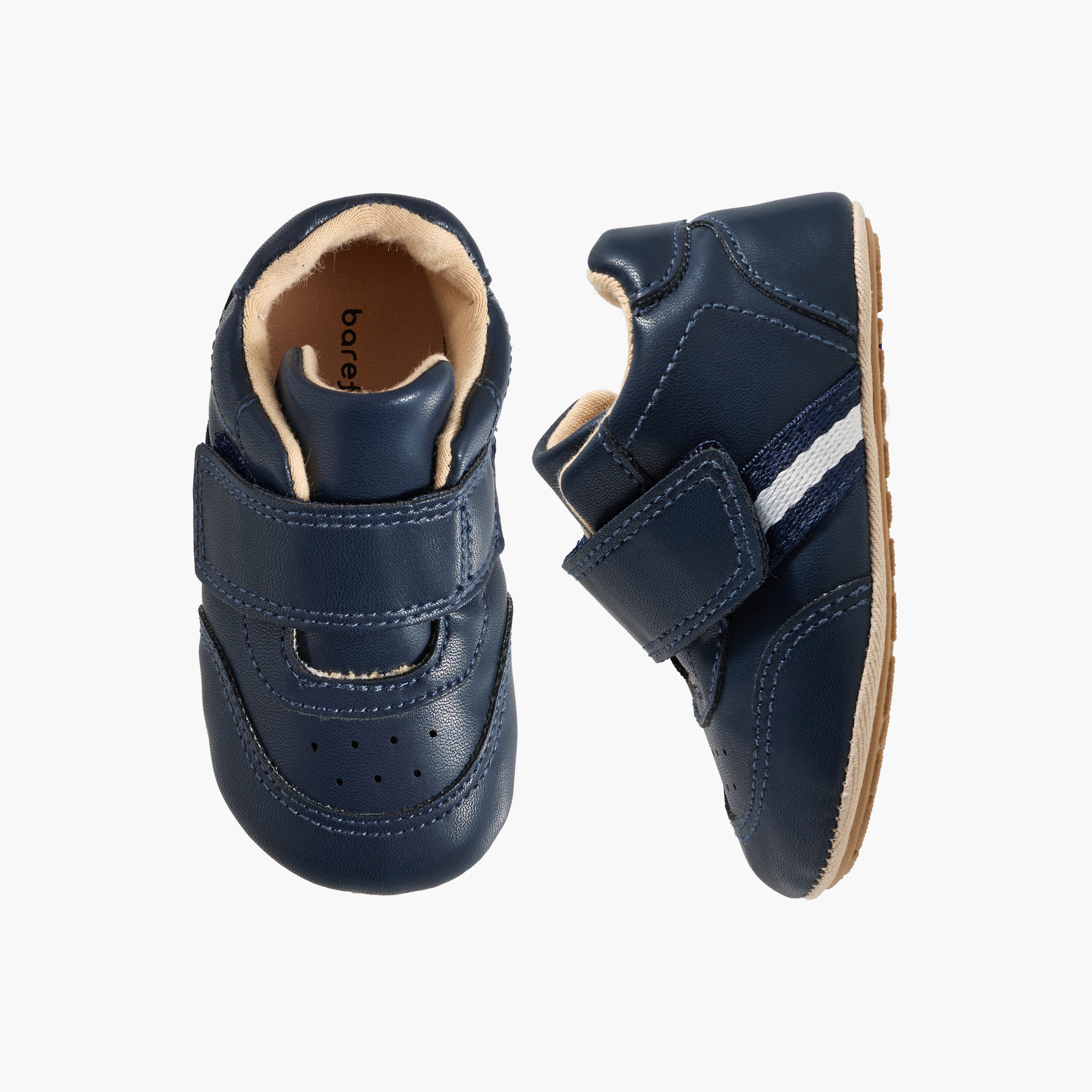 Barefeet Booties with Hook & Loop Closure-baby-boys-shoes-booties-image-1