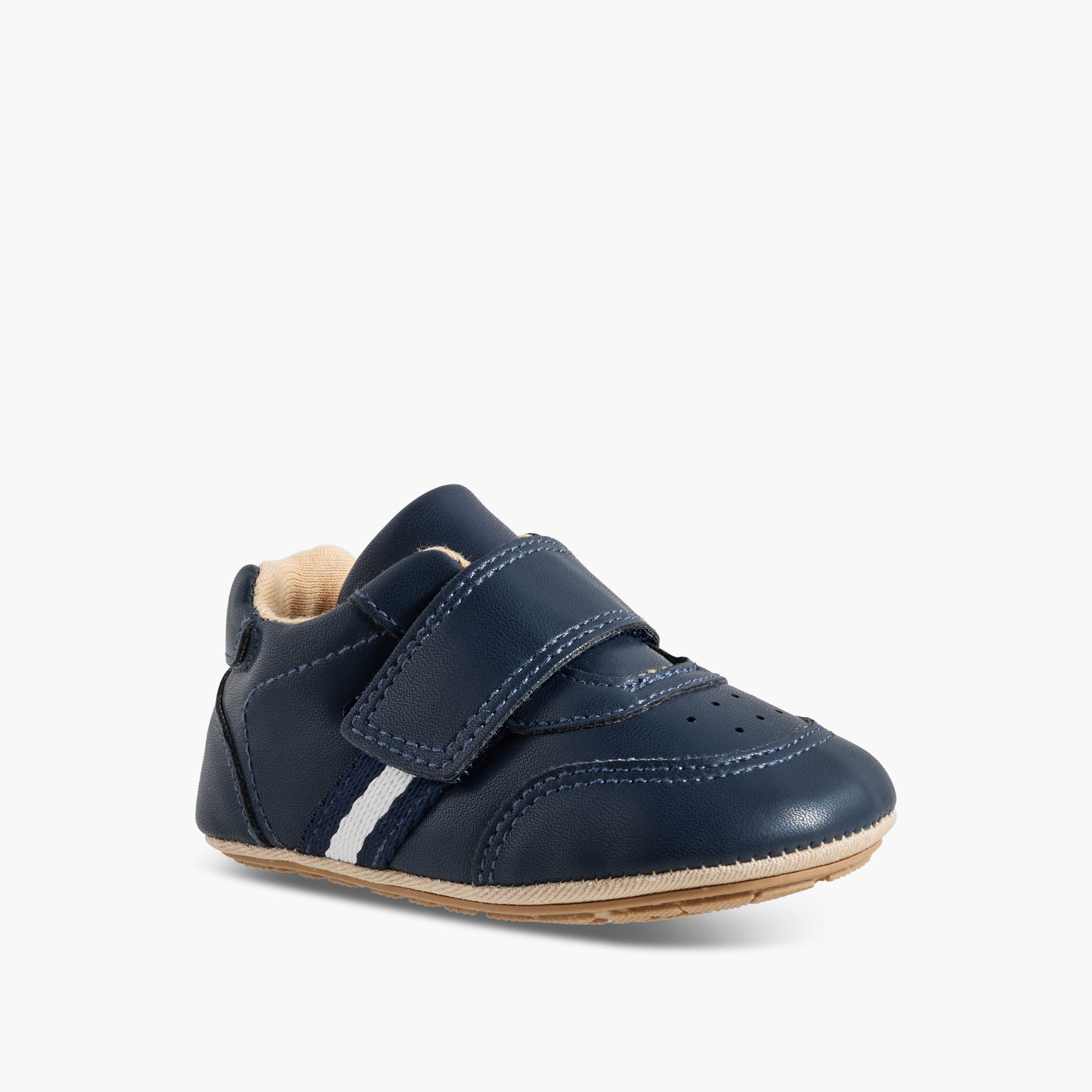 Barefeet Booties with Hook & Loop Closure-baby-boys-shoes-booties-image-2