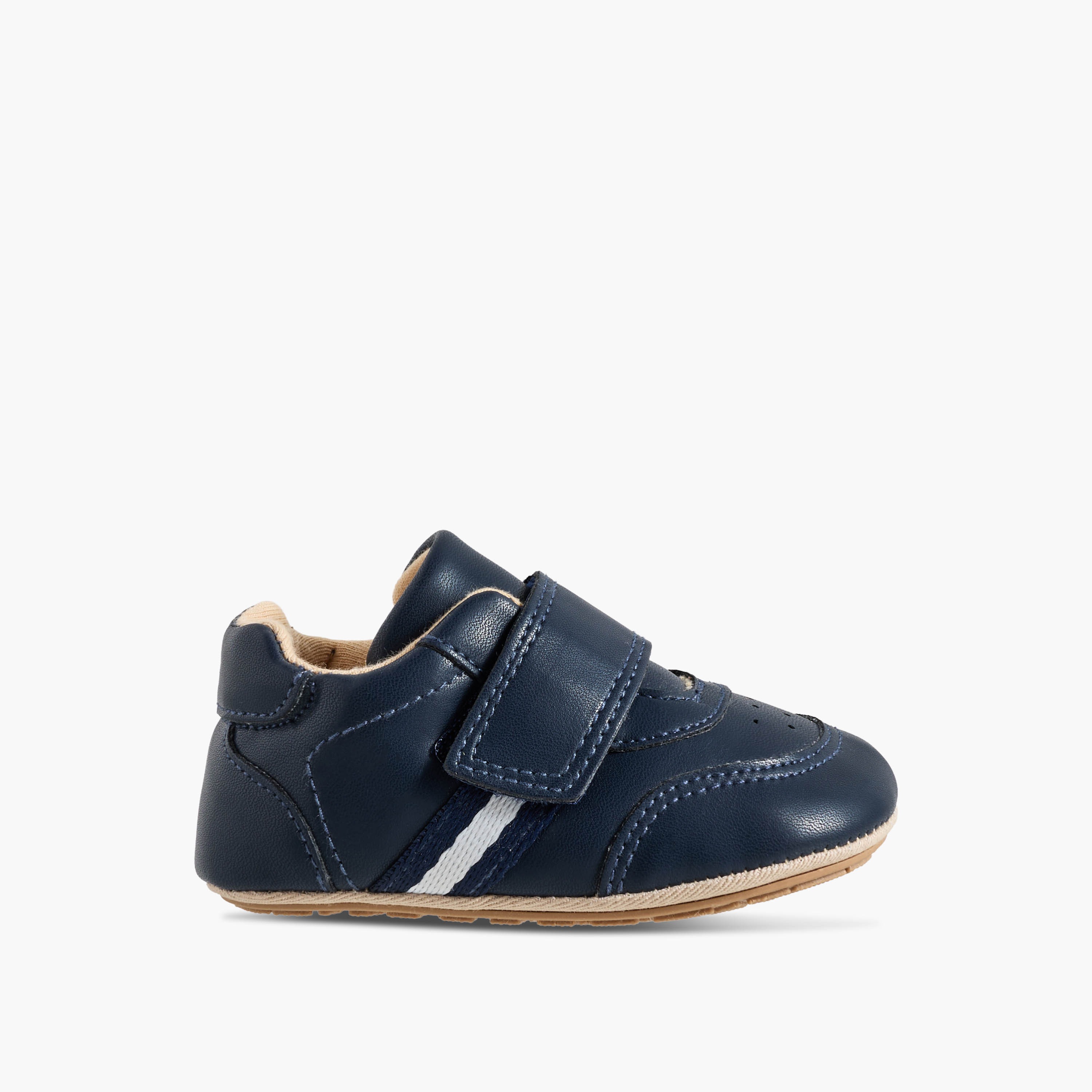 Barefeet Booties with Hook & Loop Closure-baby-boys-shoes-booties-image-3