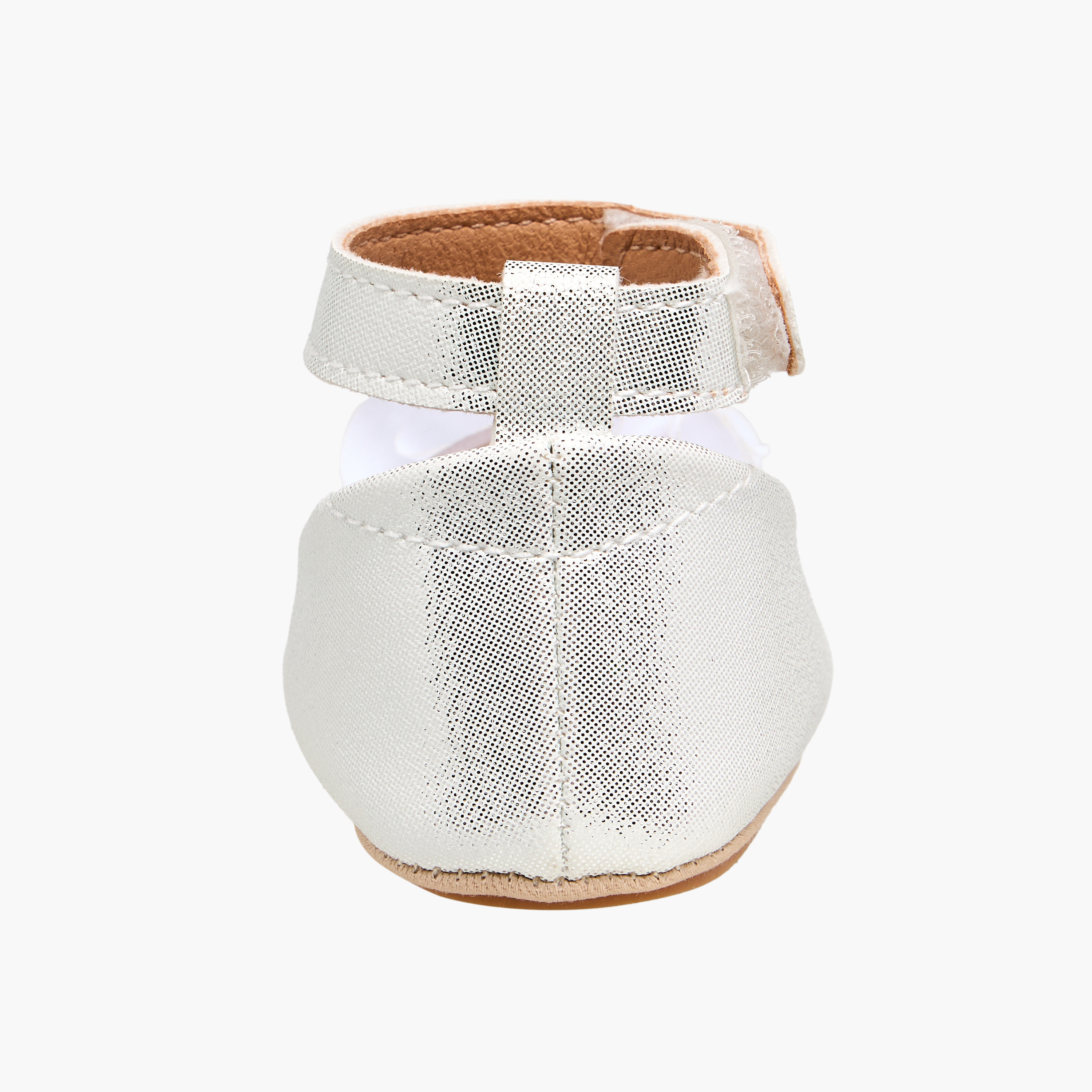 Barefeet Ballerina Shoes with Floral Accent-baby-girls-shoes-booties-image-5