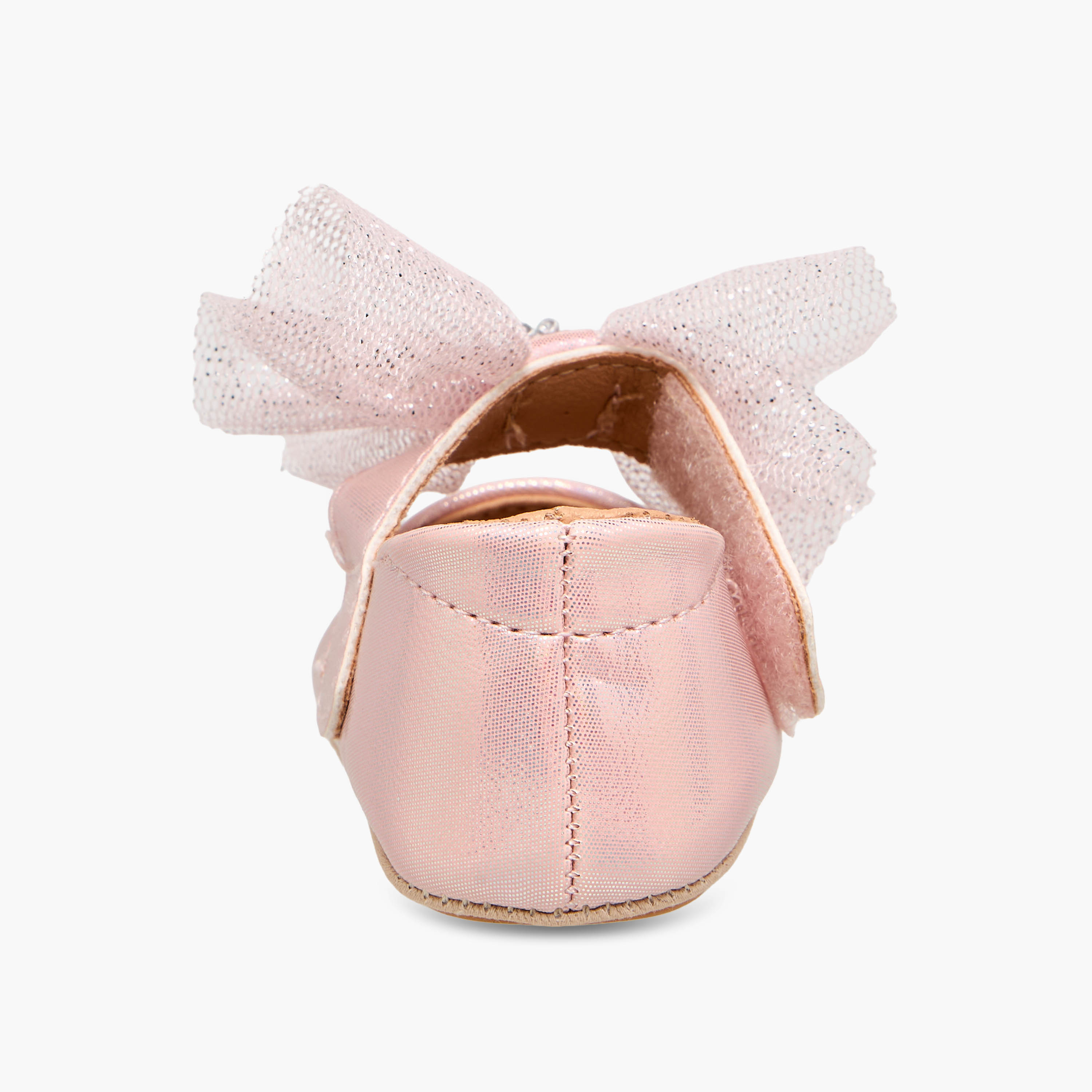 Barefeet Booties with Bow Detail-baby-girls-shoes-booties-image-5