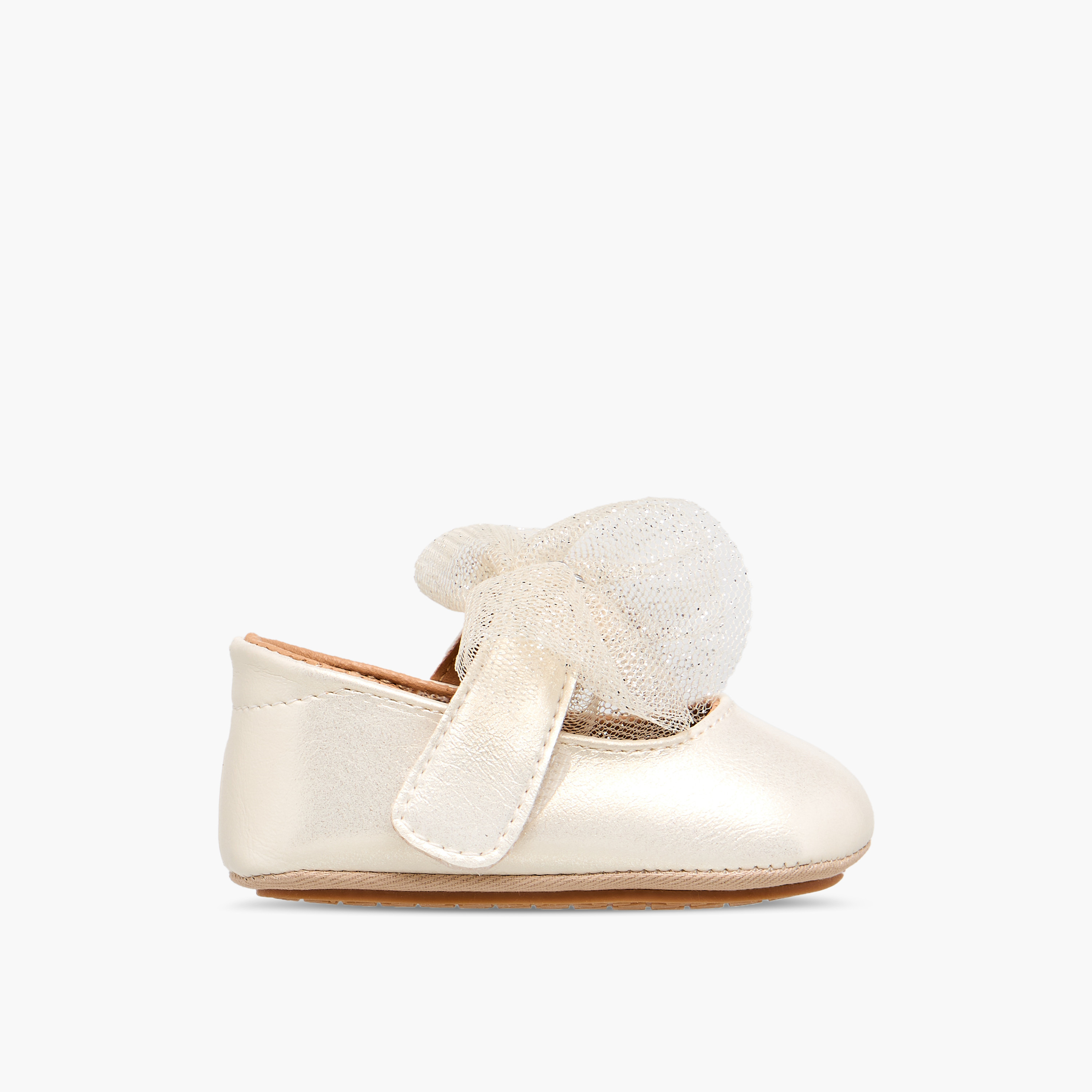 Barefeet Booties with Bow Detail-baby-girls-shoes-booties-image-3