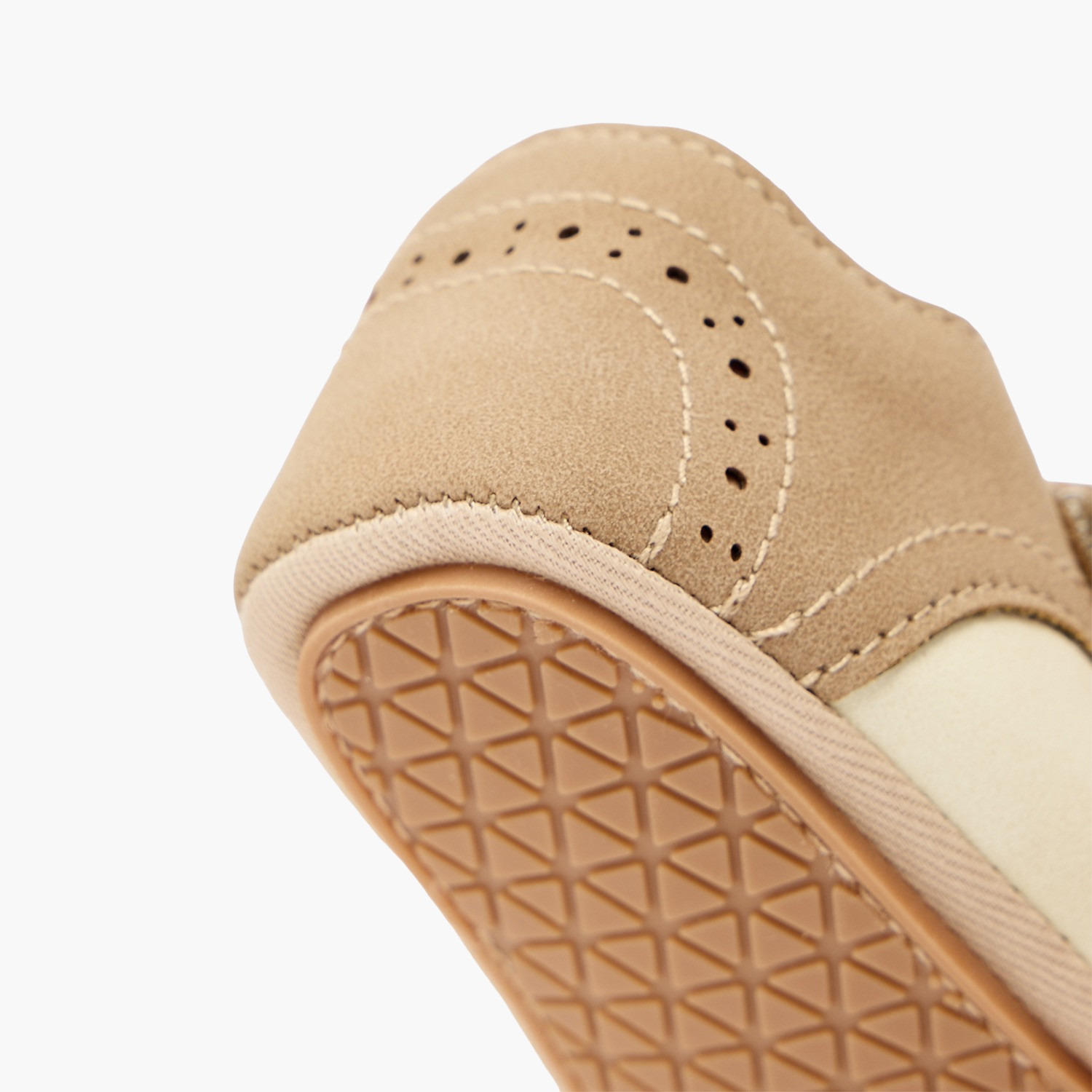Barefeet Booties with Hook & Loop, Panelled Design-baby-boys-shoes-booties-image-5