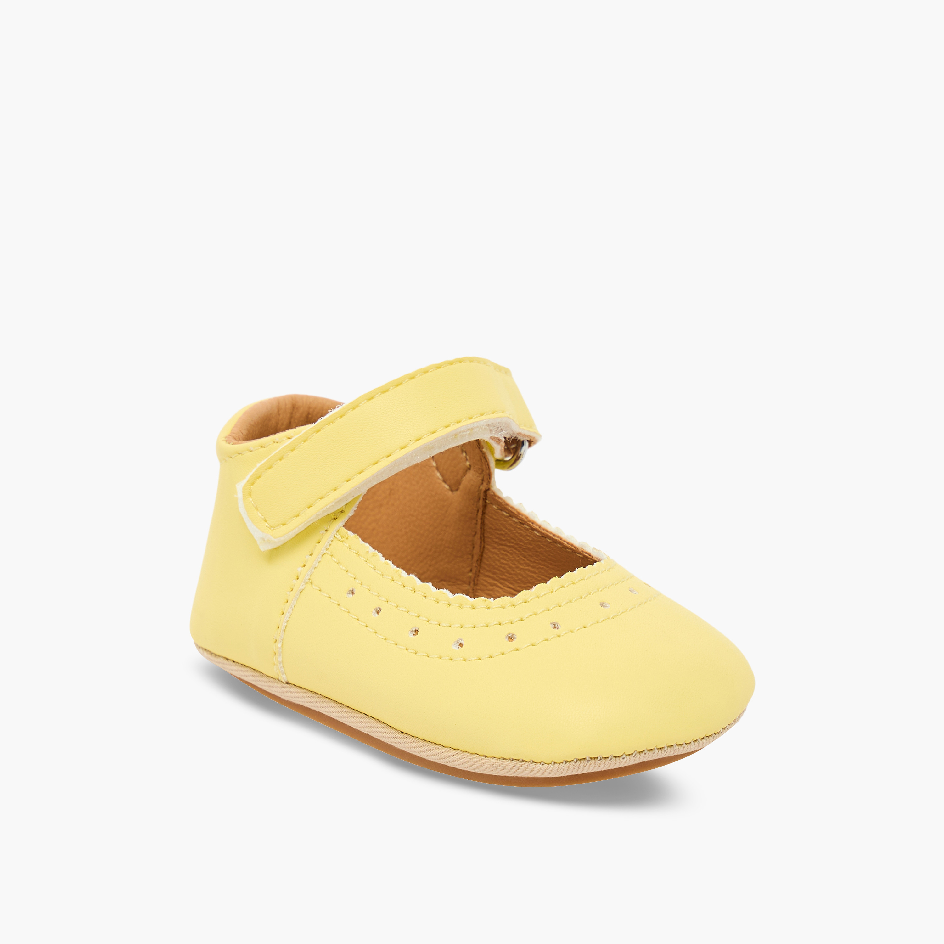 Barefeet Booties with Hook & Loop Closure-baby-girls-shoes-booties-image-2